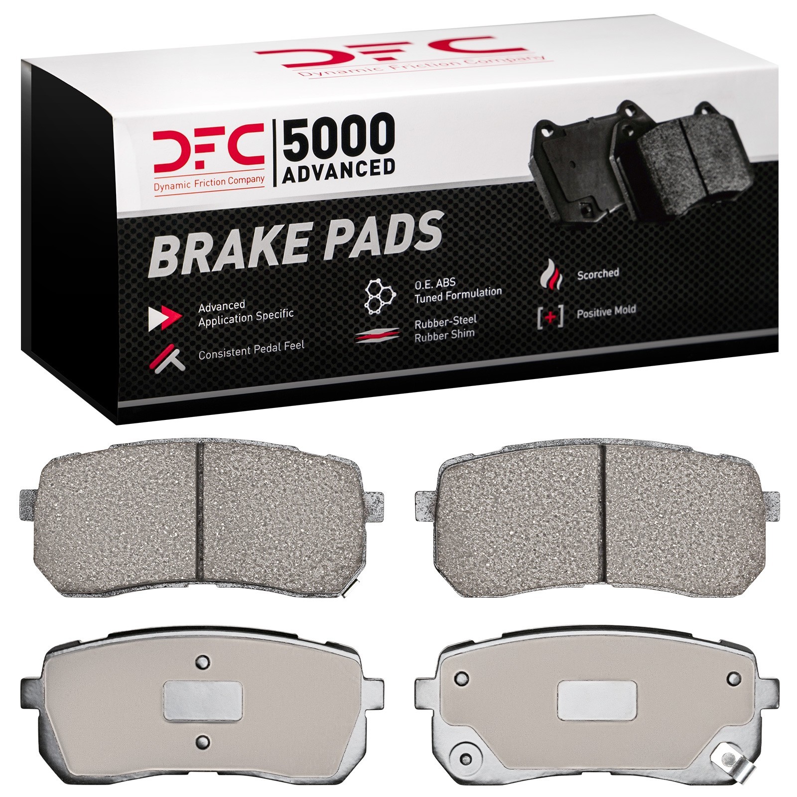 DYN-1551-2309-00 DFC 5000 Advanced Brake Pads - Ceramic - Image 2