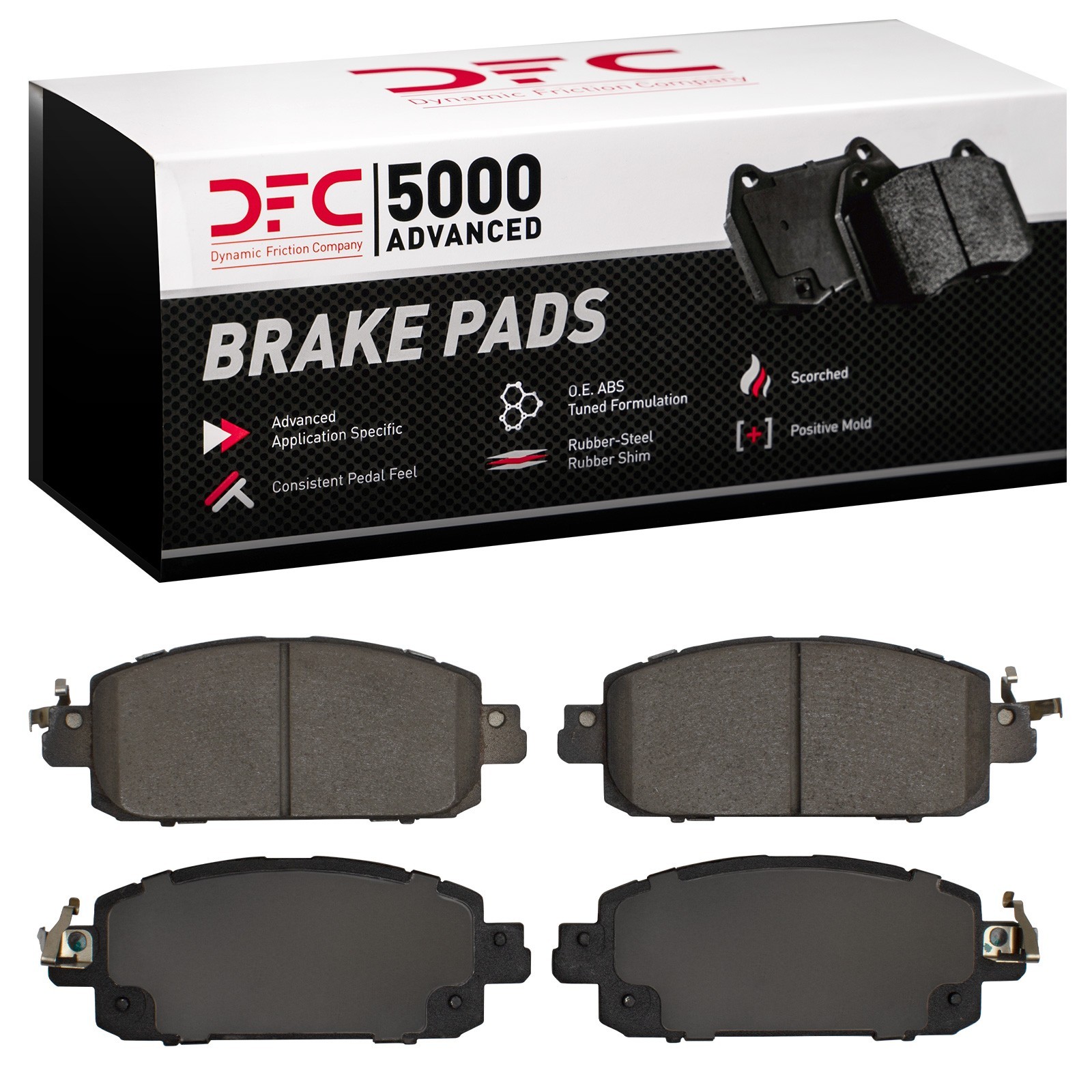 DYN-1551-2310-00 DFC 5000 Advanced Brake Pads - Ceramic - Image 2