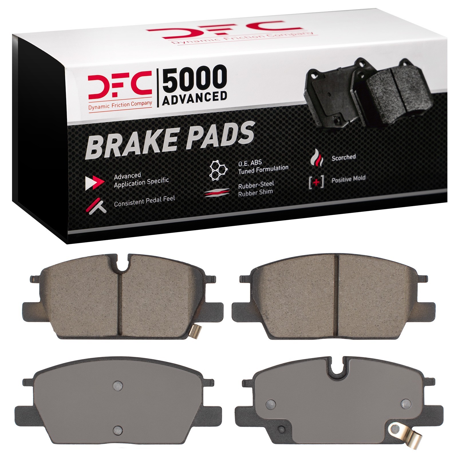 DYN 1551-2345-00 DFC 5000 Advanced Brake Pads - Ceramic - Image 2