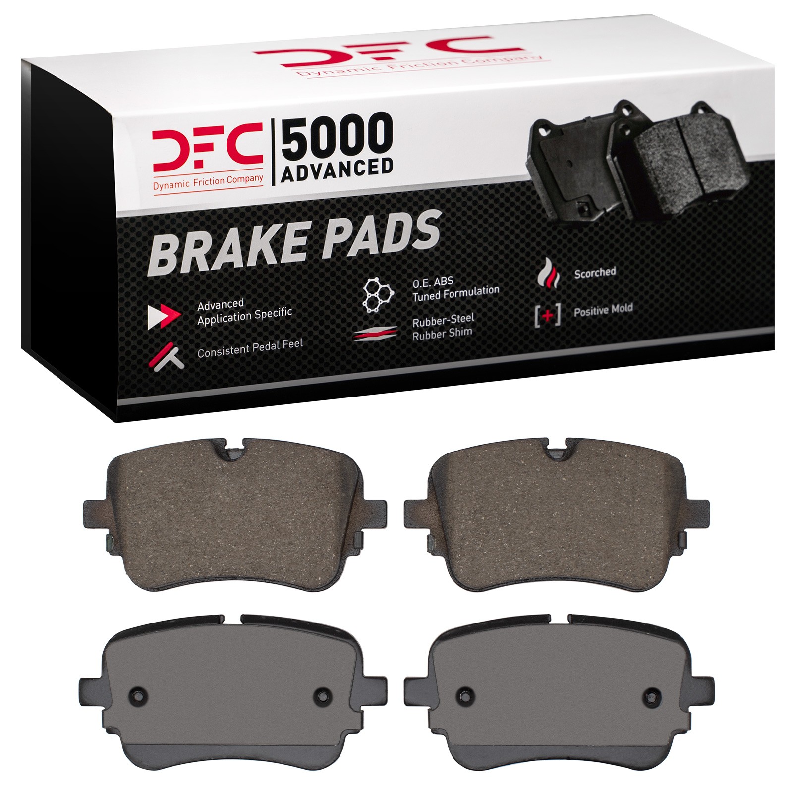 DYN 1551-2365-00 DFC 5000 Advanced Brake Pads - Ceramic - Image 2