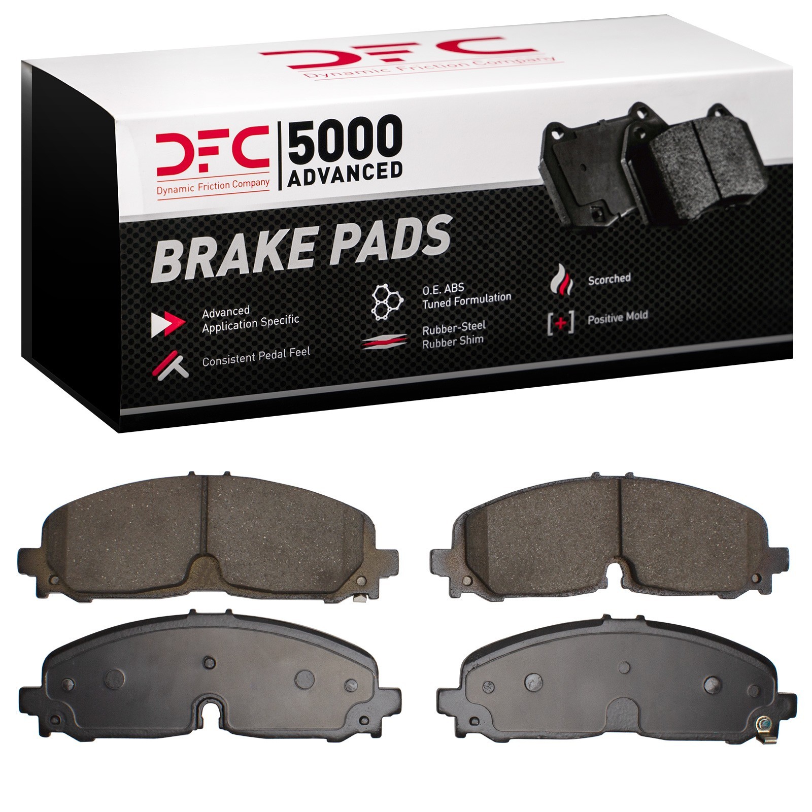 DYN-1551-2371-00 DFC 5000 Advanced Brake Pads - Ceramic - Image 2