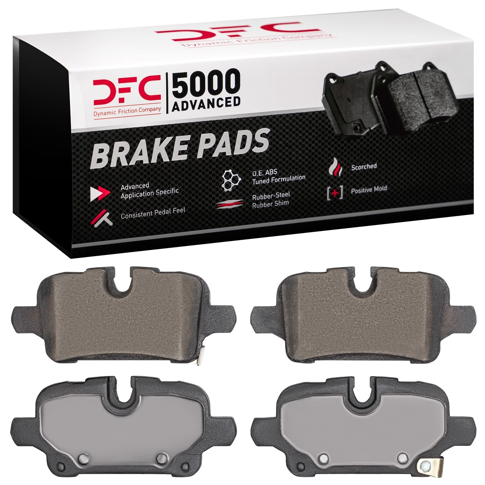 DYN-1551-2374-00 DFC 5000 Advanced Brake Pads - Ceramic - Image 2