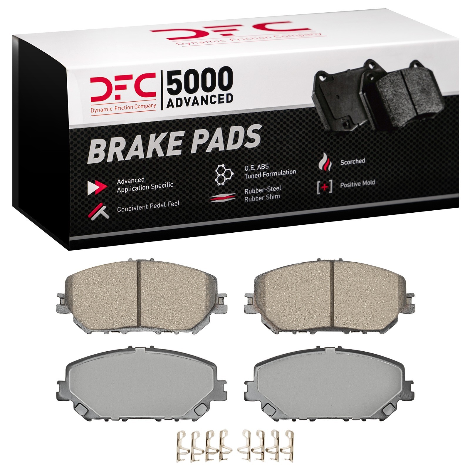 DYN 1551-2375-00 DFC 5000 Advanced Brake Pads - Ceramic - Image 2