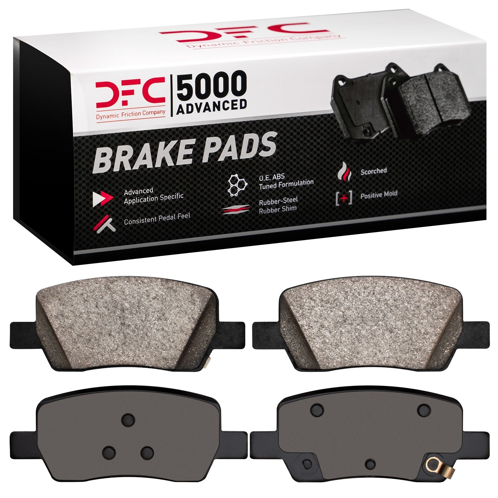 DYN-1551-2381-00 DFC 5000 Advanced Brake Pads - Ceramic - Image 2