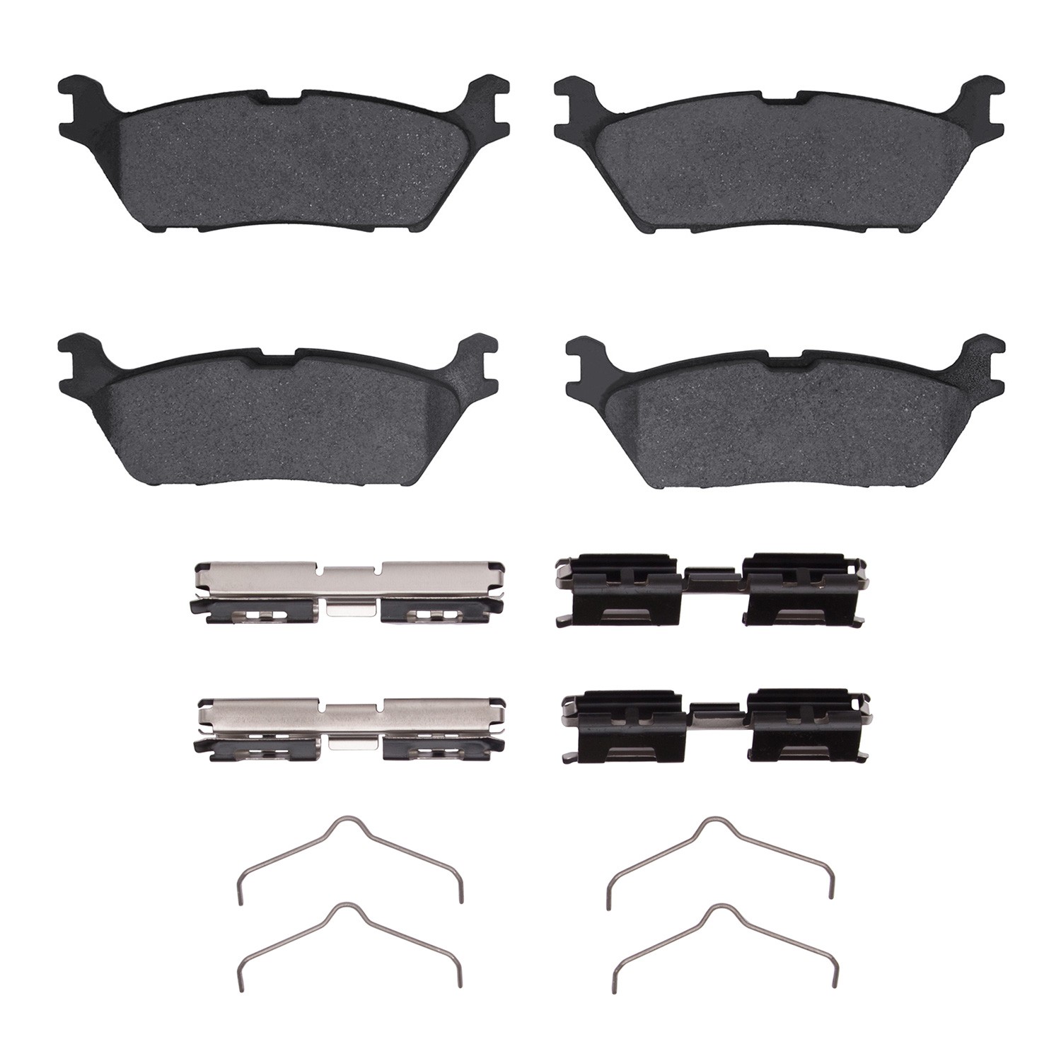 DYN 1551-2383-01 DFC 5000 Advanced Brake Pads - Ceramic and Hardware Kit