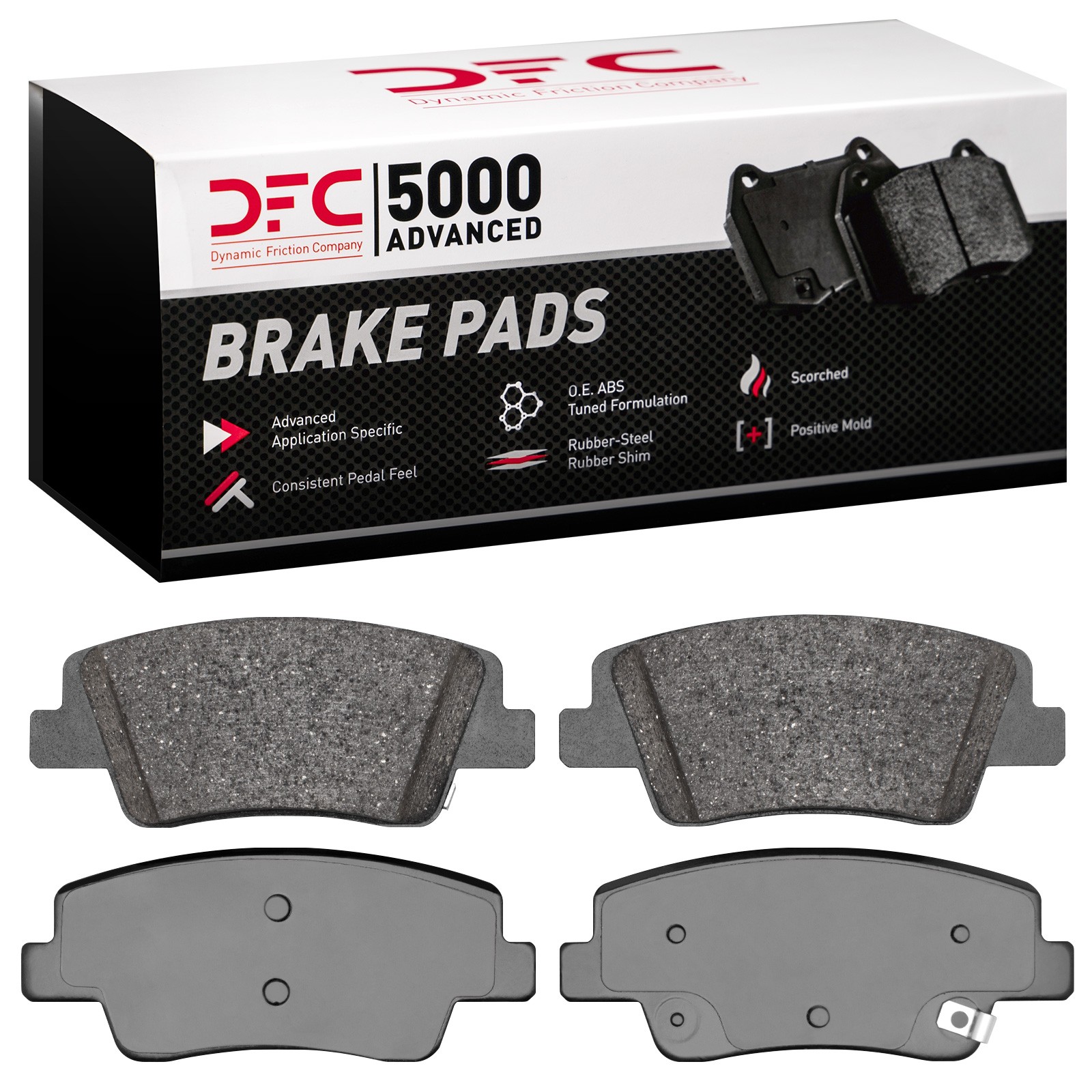 DYN-1551-2394-00 DFC 5000 Advanced Brake Pads - Ceramic - Image 3
