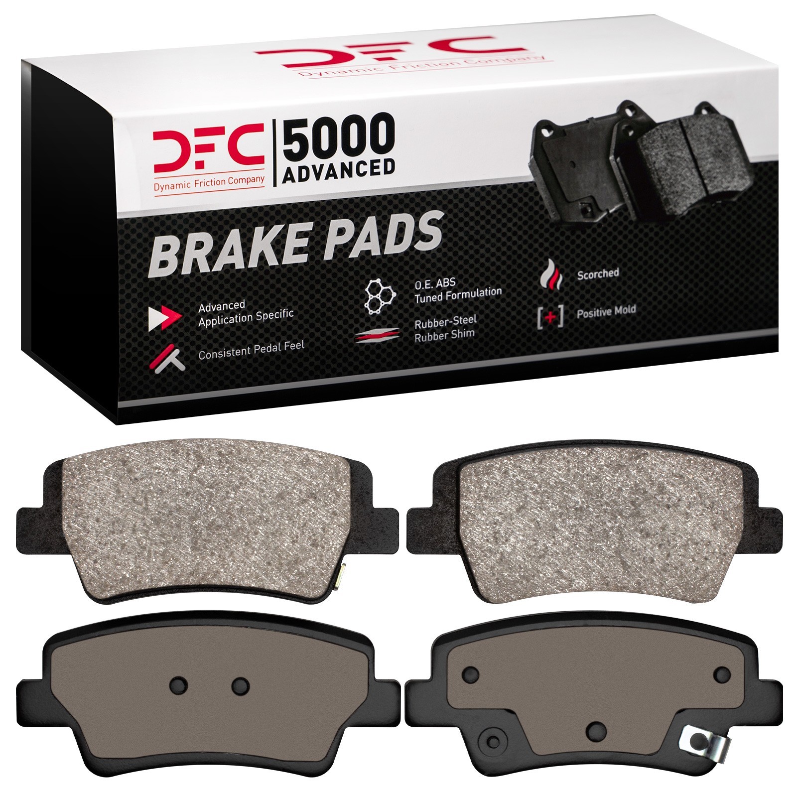 DYN-1551-2395-00 DFC 5000 Advanced Brake Pads - Ceramic - Image 2