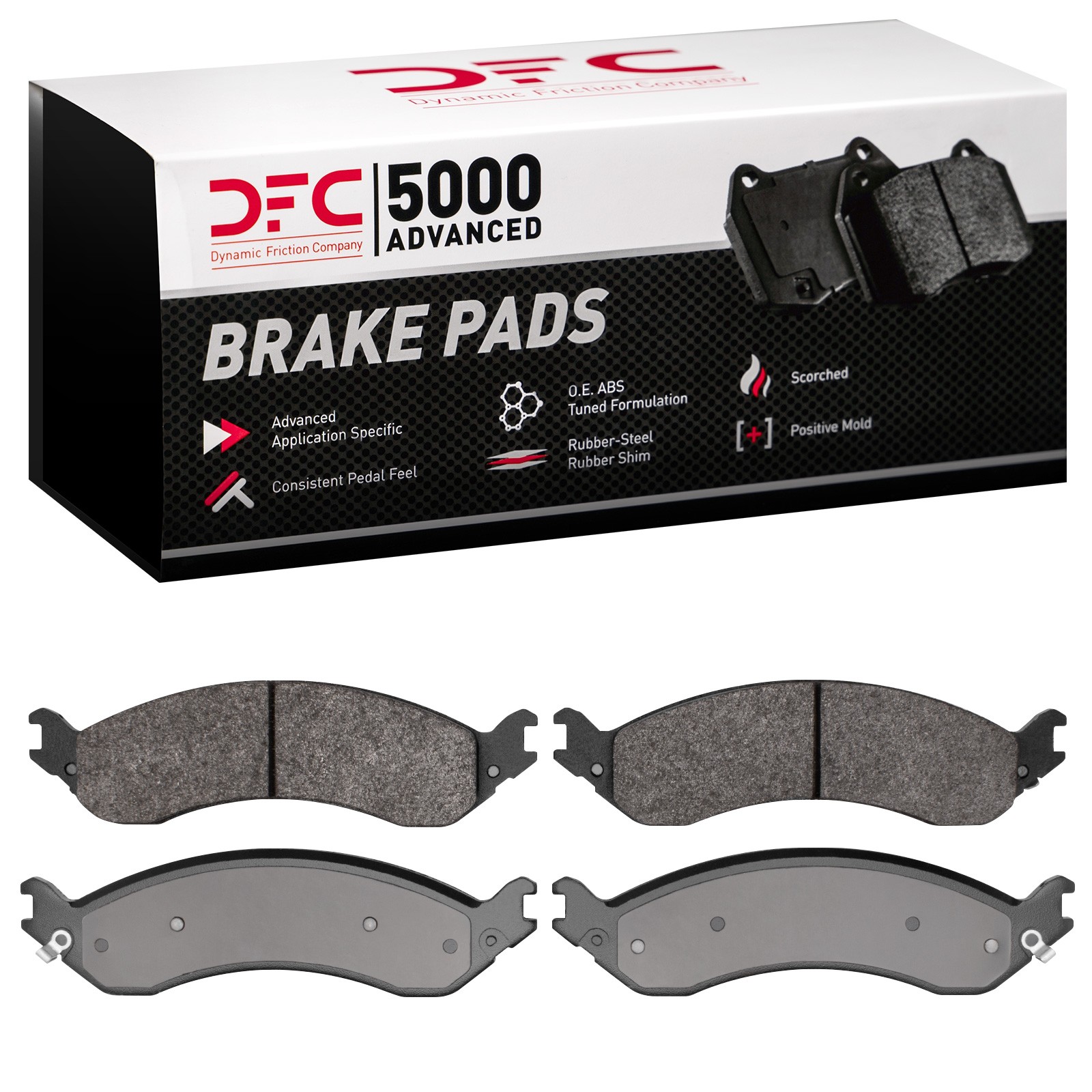 DYN 1551-2406-00 DFC 5000 Advanced Brake Pads - Semi Metallic - Image 2