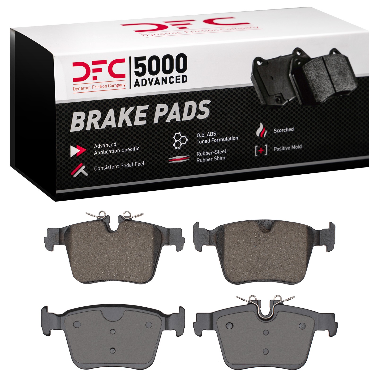 DYN 1551-2409-00 DFC 5000 Advanced Brake Pads - Ceramic - Image 2