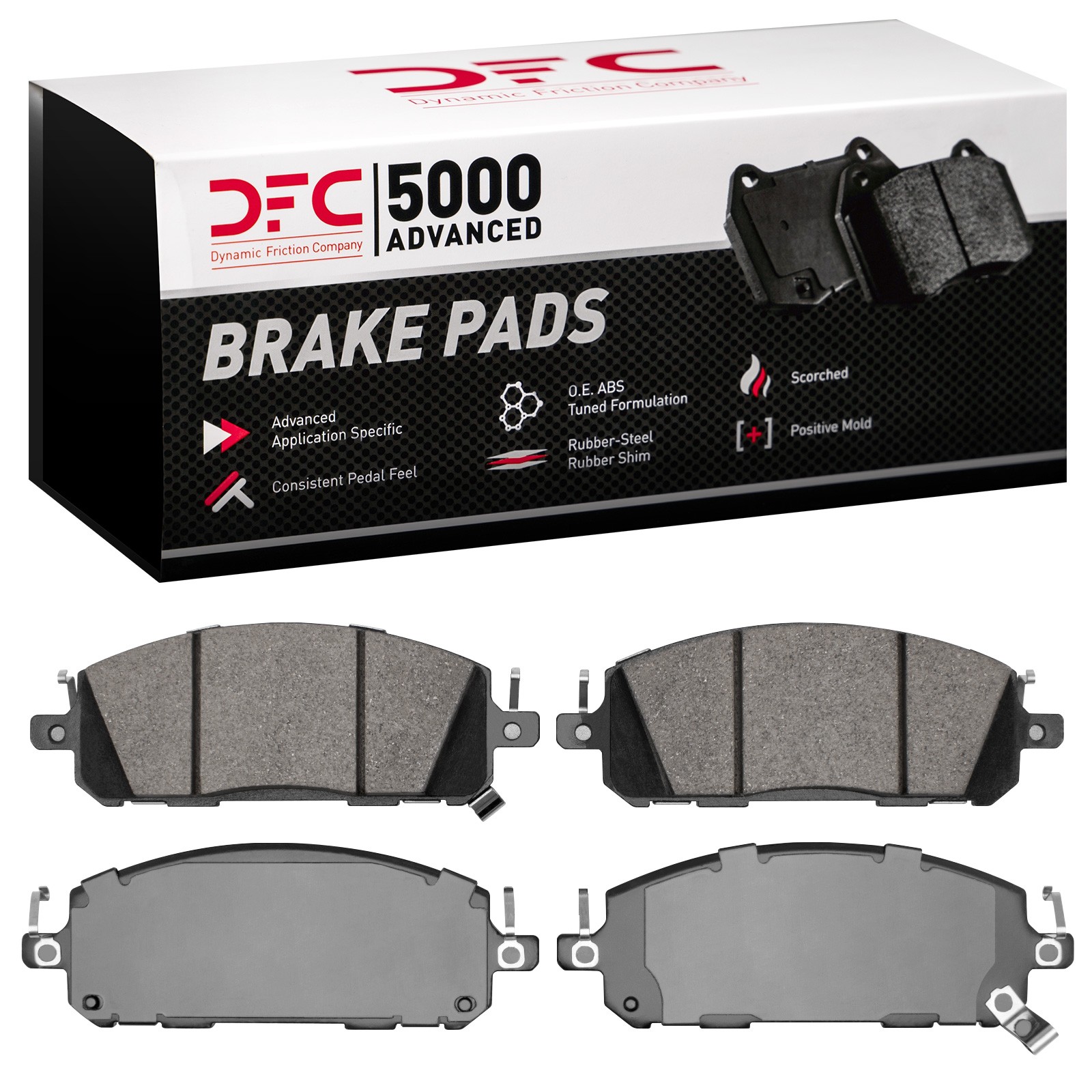 DYN-1551-2413-00 DFC 5000 Advanced Brake Pads - Ceramic - Image 3
