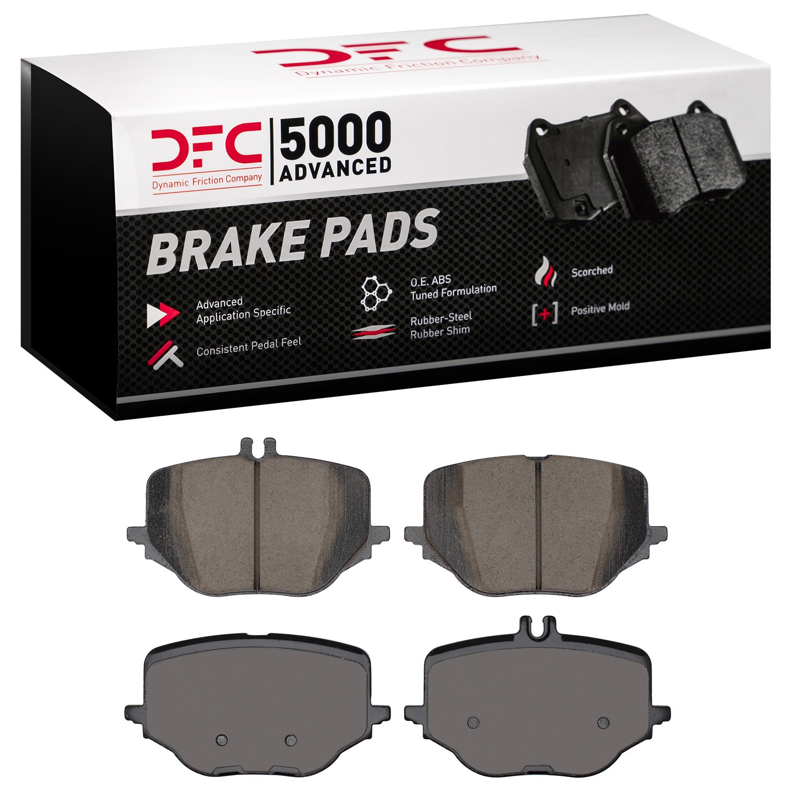 DYN 1551-2425-00 DFC 5000 Advanced Brake Pads - Ceramic - Image 2