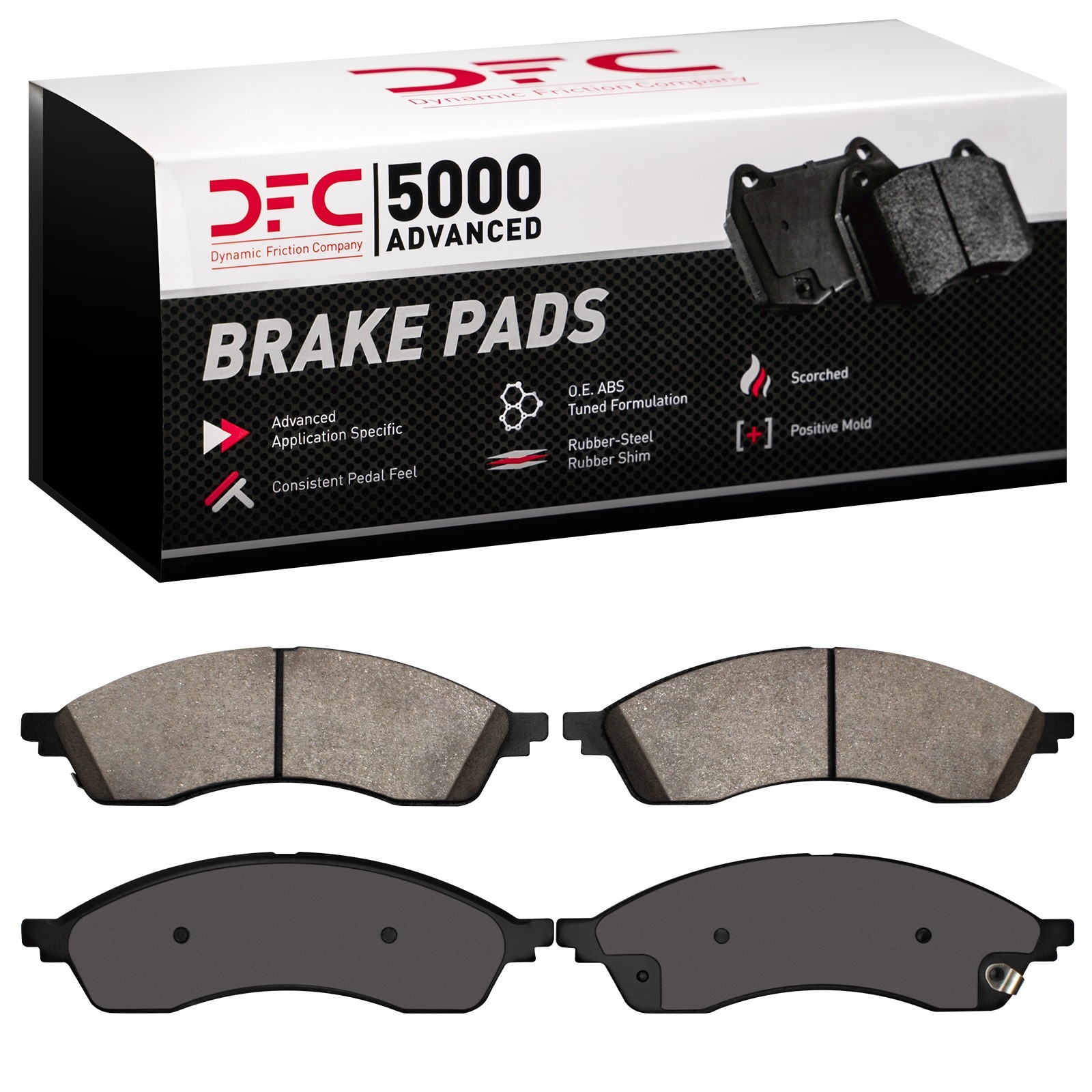 DYN-1551-2427-00 DFC 5000 Advanced Brake Pads - Ceramic - Image 2