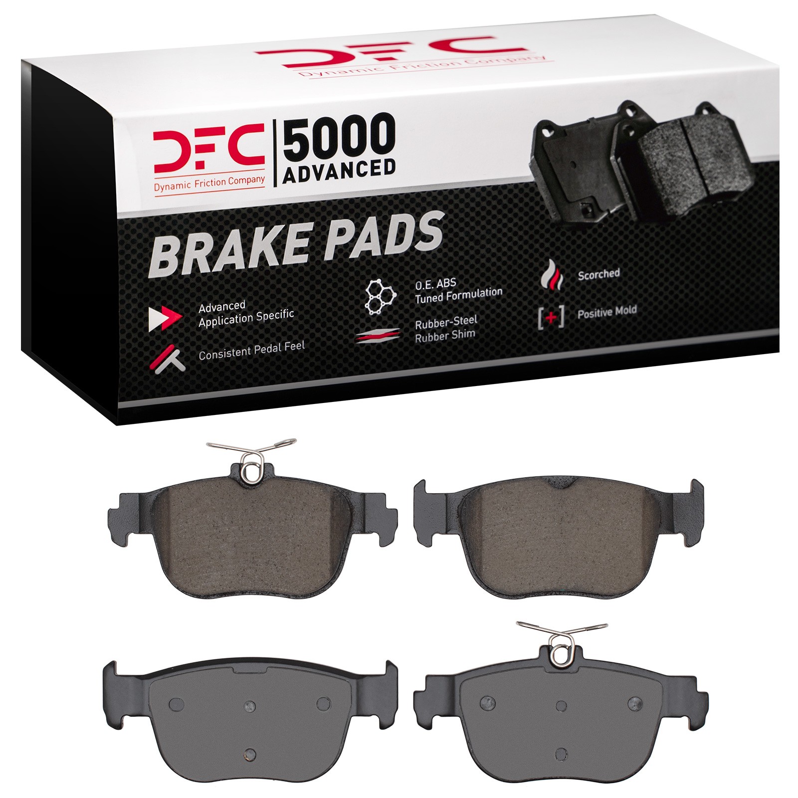 DYN 1551-2432-00 DFC 5000 Advanced Brake Pads - Ceramic - Image 2