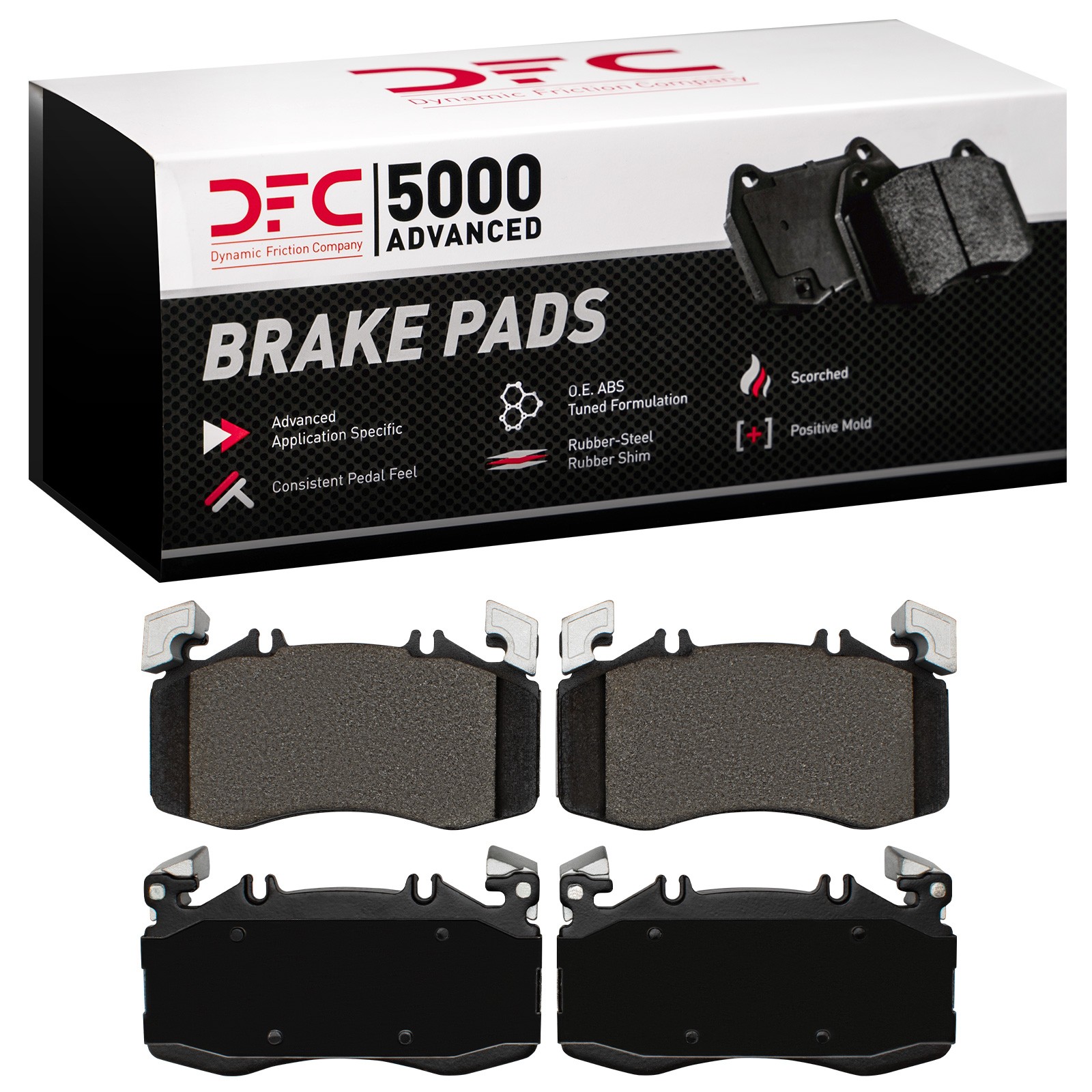 DYN 1551-2441-00 DFC 5000 Advanced Brake Pads - Low Metallic - Image 2