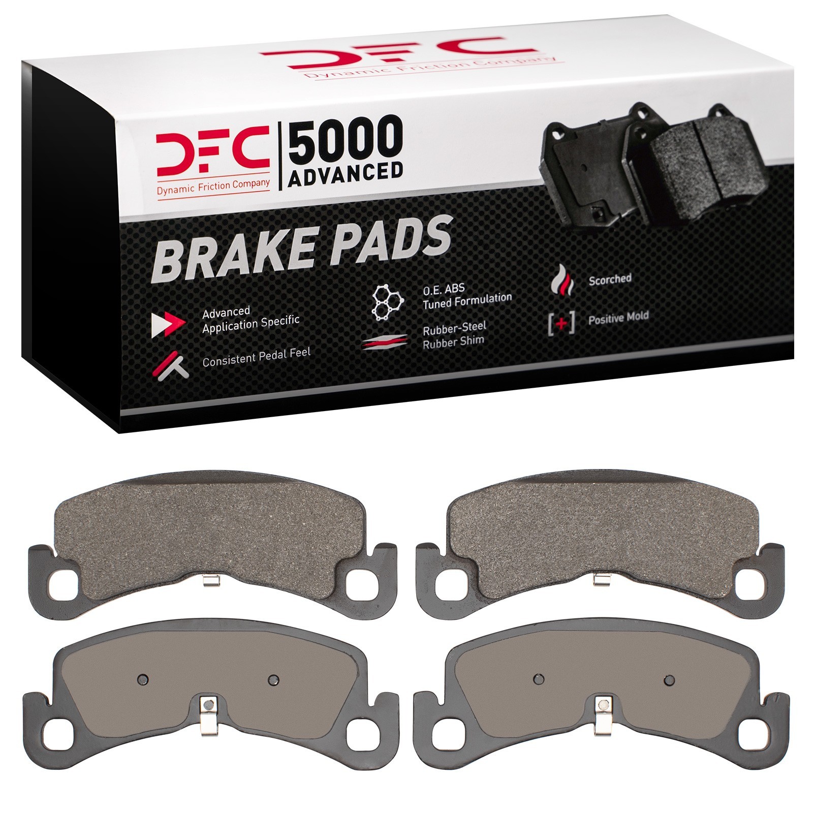 DYN 1551-2443-00 DFC 5000 Advanced Brake Pads - Low Metallic - Image 2