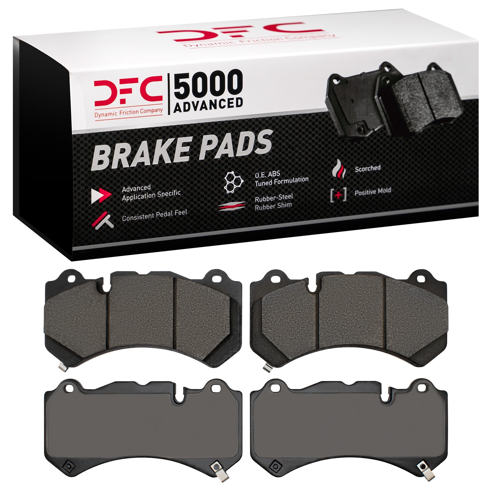 DYN 1551-2444-00 DFC 5000 Advanced Brake Pads - Low Metallic - Image 2