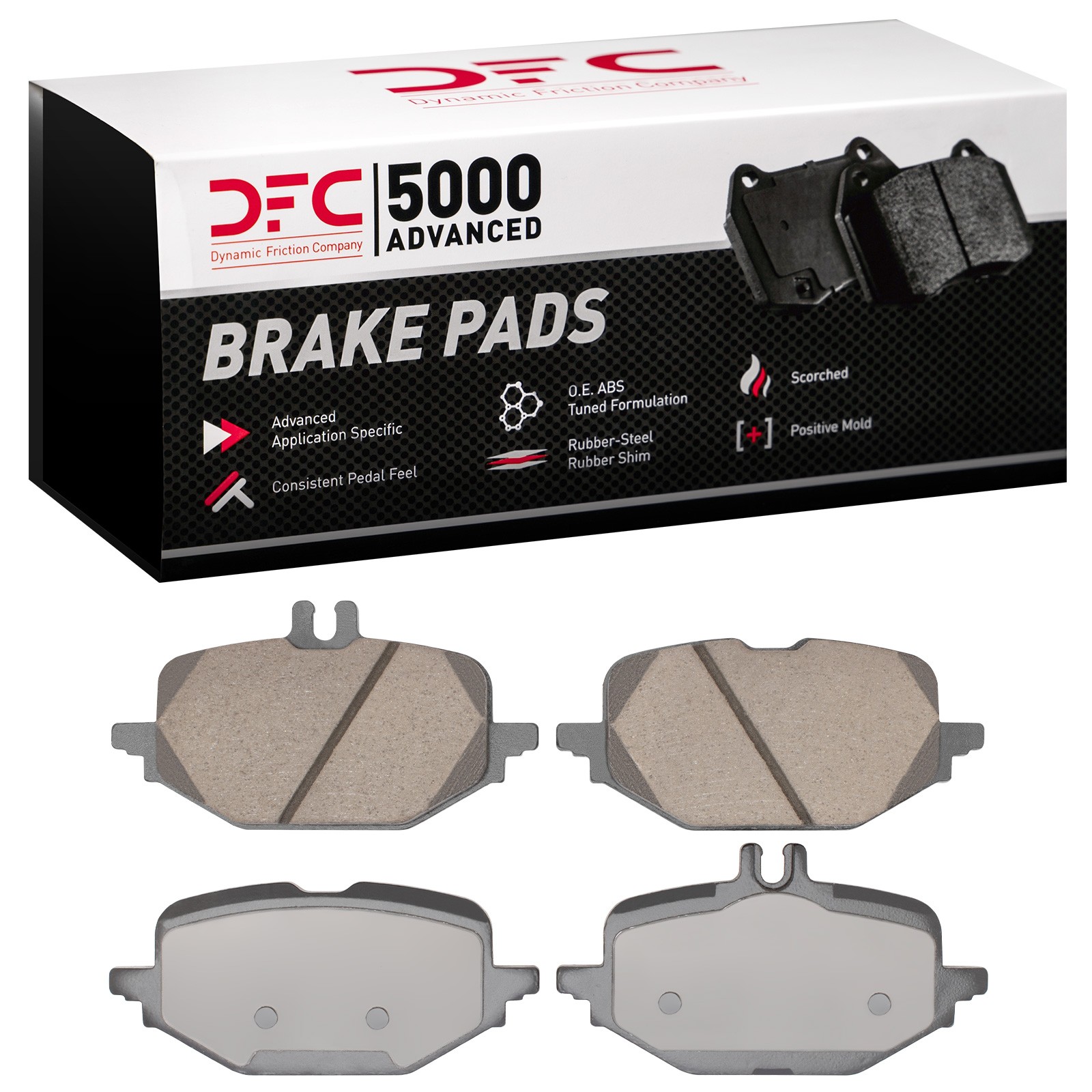 DYN 1551-2501-00 DFC 5000 Brake Pad - Image 2
