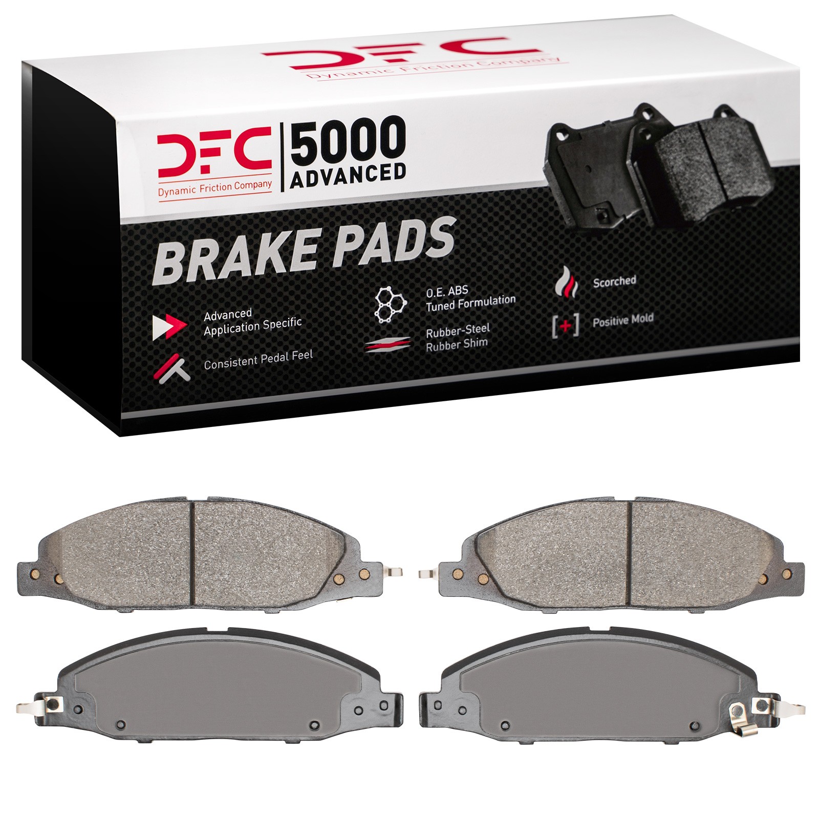 DYN 1551-2514-00 DFC 5000 Brake Pad - Image 2