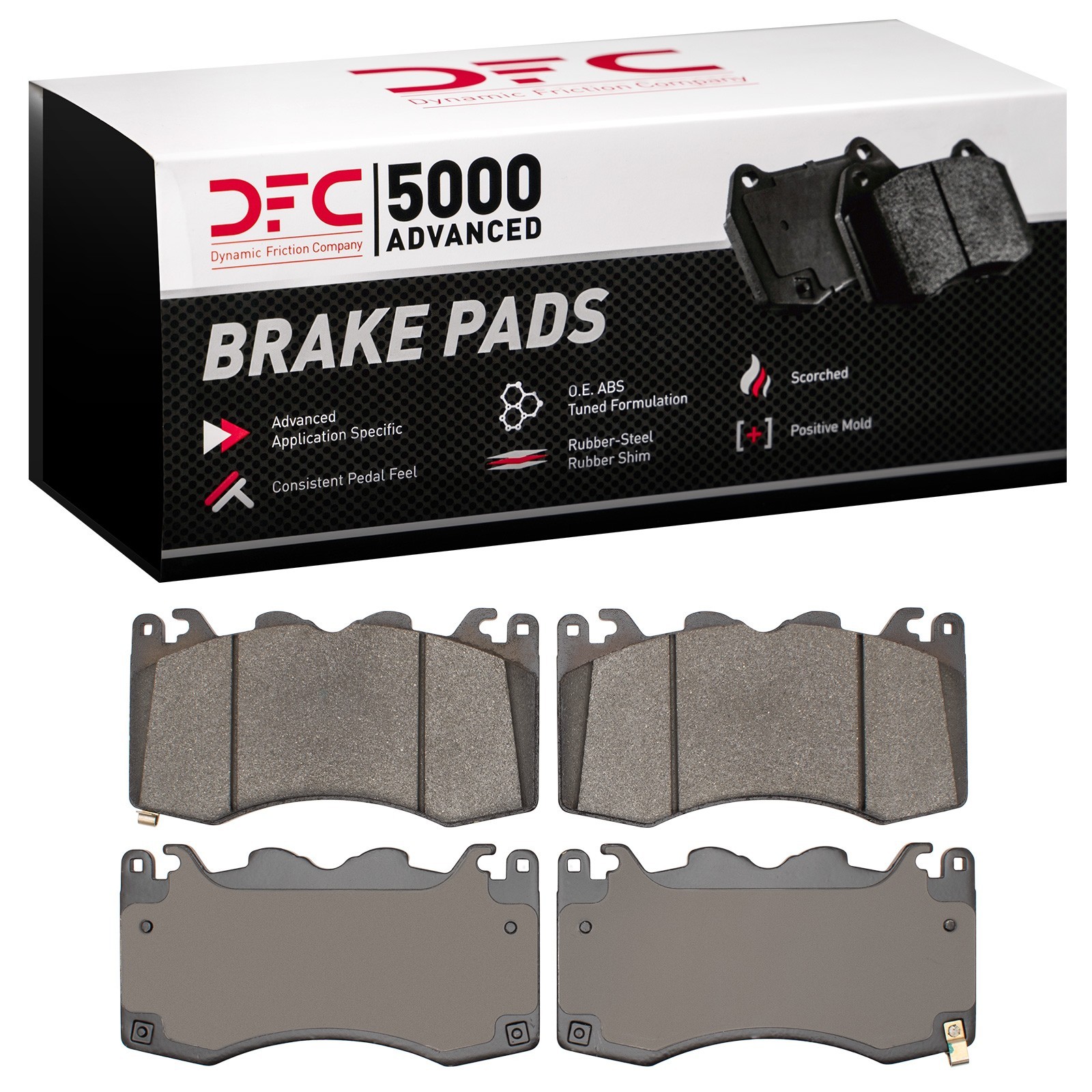 DYN 1551-2516-00 DFC 5000 Brake Pad - Image 2