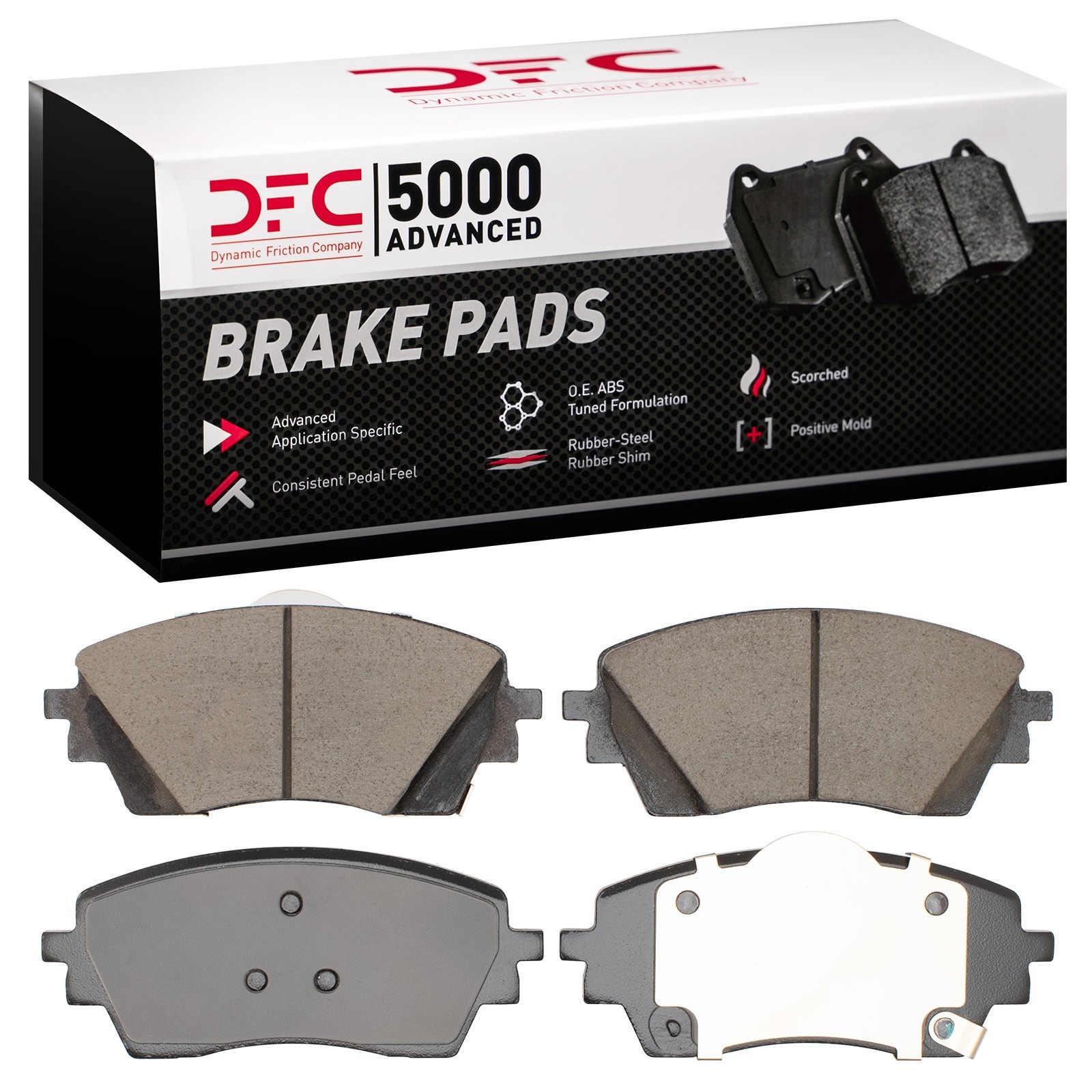 DYN 1551-2523-00 DFC 5000 Brake Pad - Image 2