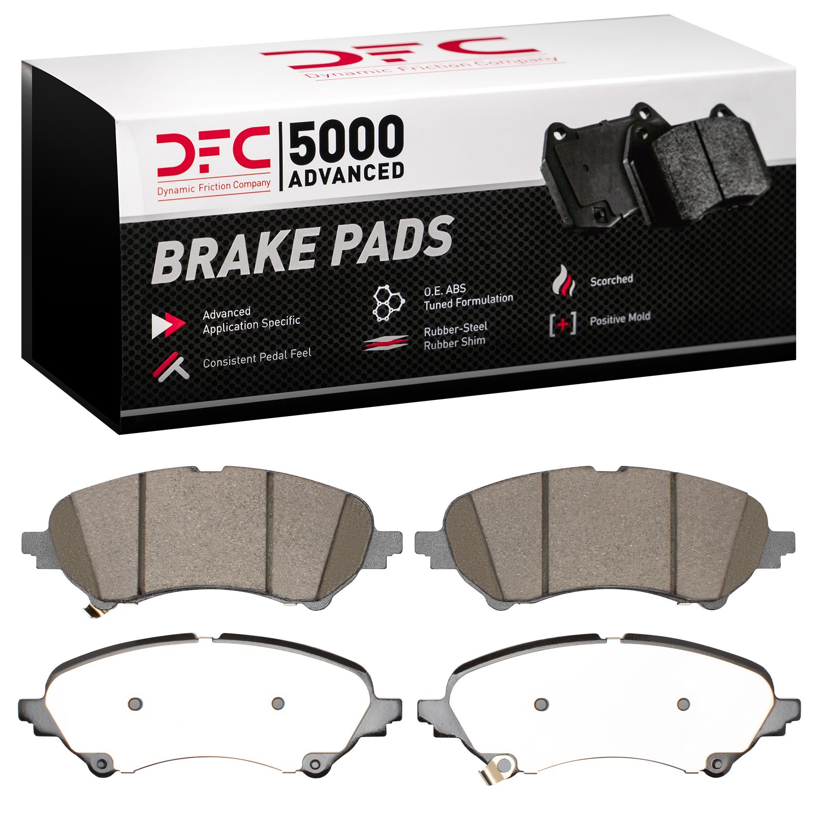 DYN 1551-2525-00 DFC 5000 Brake Pad - Image 2