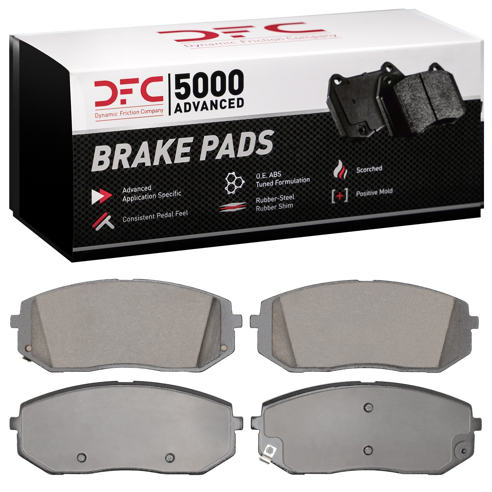 DYN 1551-2527-00 DFC 5000 Brake Pad - Image 2