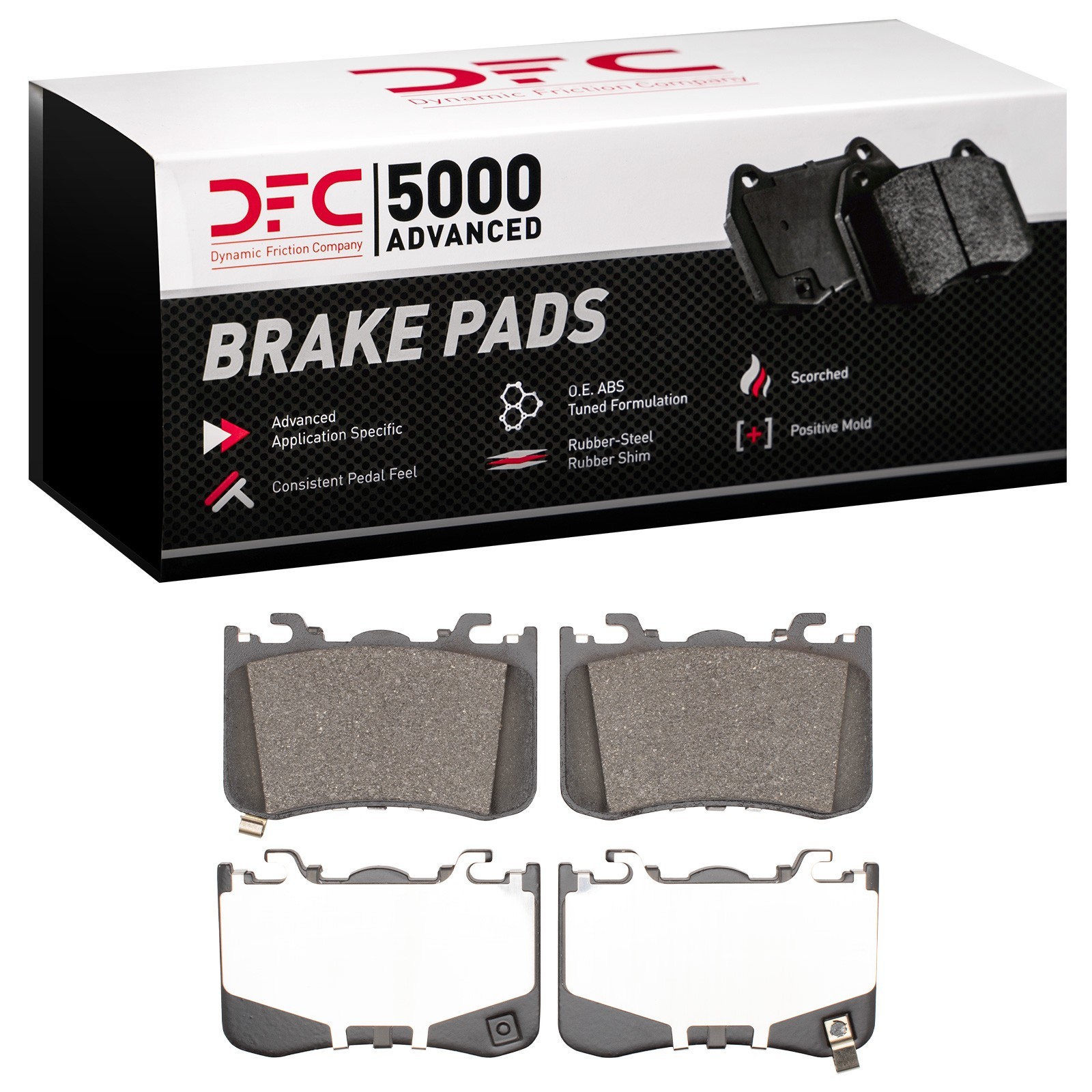 DYN 1551-2528-00 DFC 5000 Brake Pad - Image 2