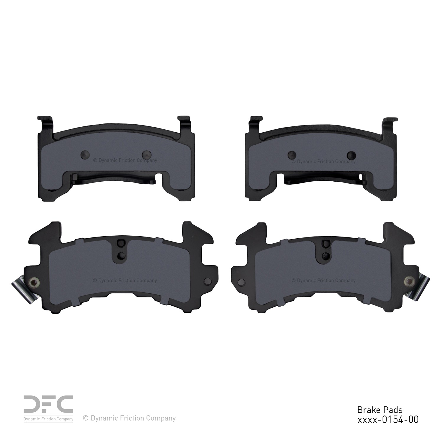 DYN-1552-0154-00 DFC 5000 Advanced Brake Pads - Ceramic