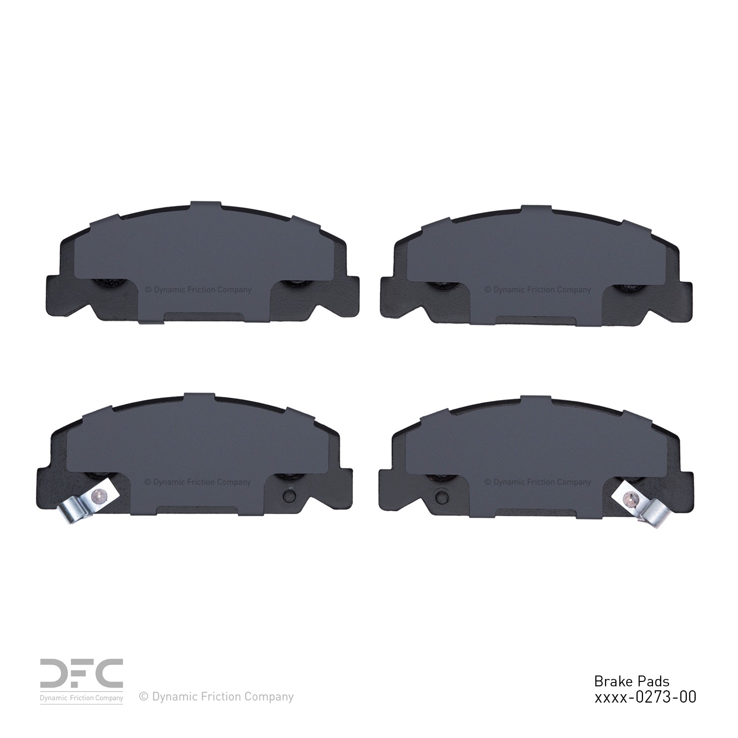 DYN-1552-0273-00 DFC 5000 Advanced Brake Pads - Semi Metallic