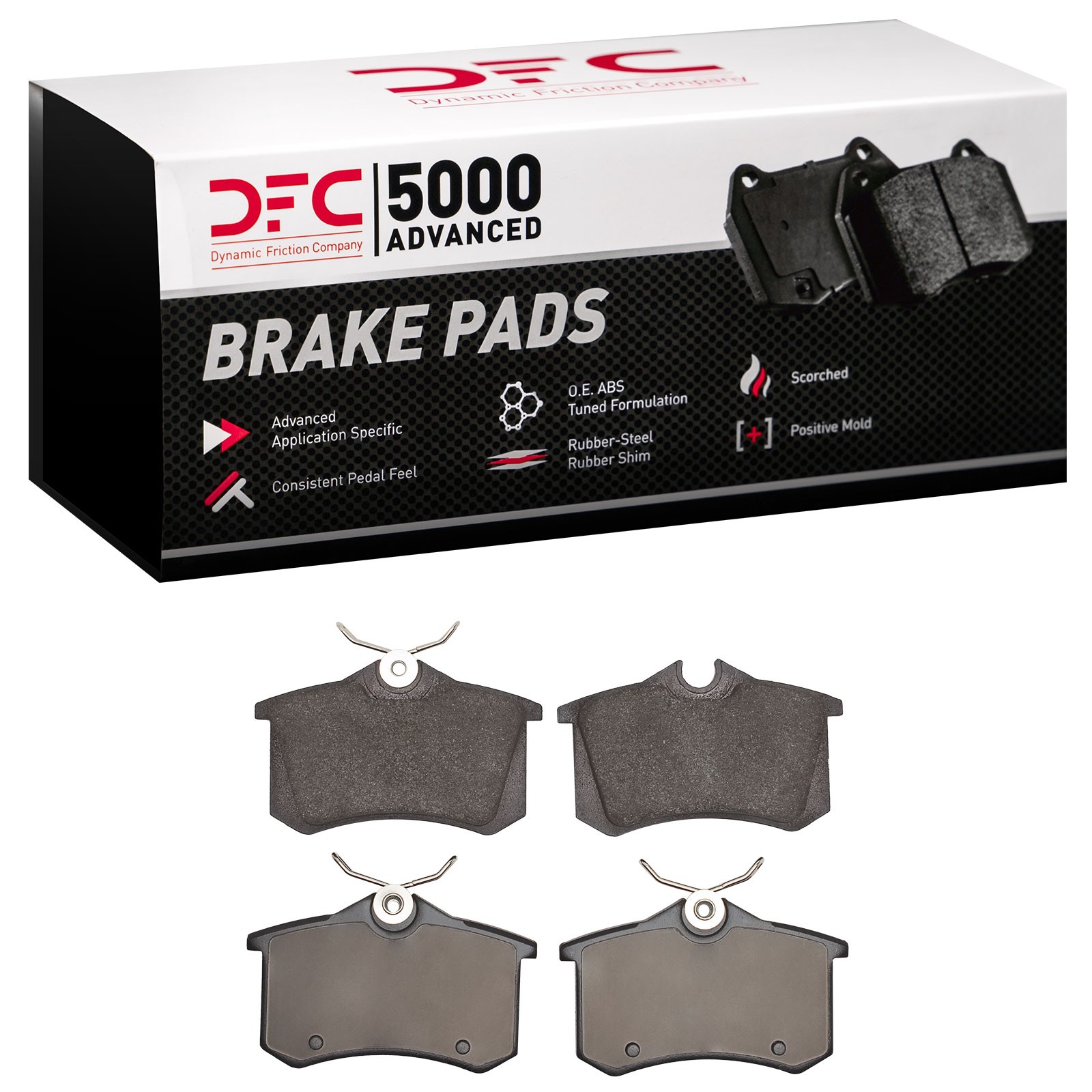 DYN-1552-0340-00 DFC 5000 Advanced Brake Pads - Low Metallic - Image 2