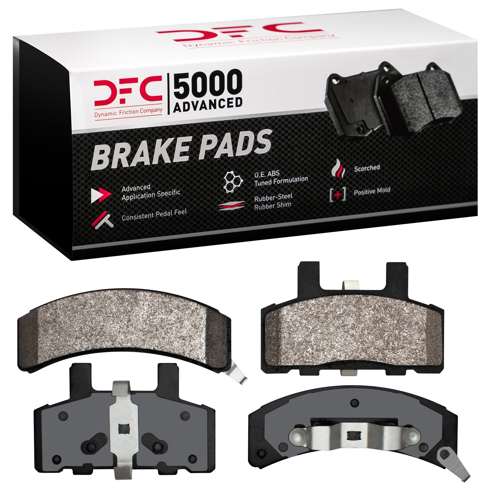 DYN 1552-0369-00 DFC 5000 Advanced Brake Pads - Semi Metallic - Image 2