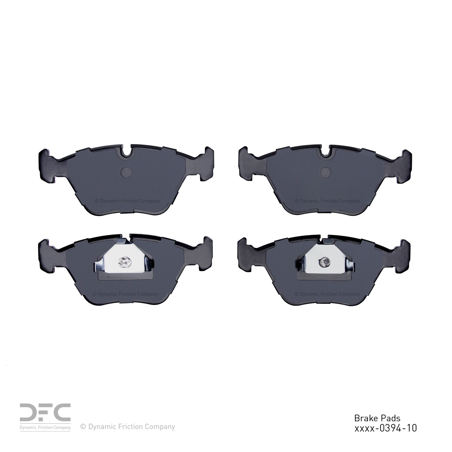 DYN 1552-0394-10 DFC 5000 Advanced Brake Pads - Low Metallic