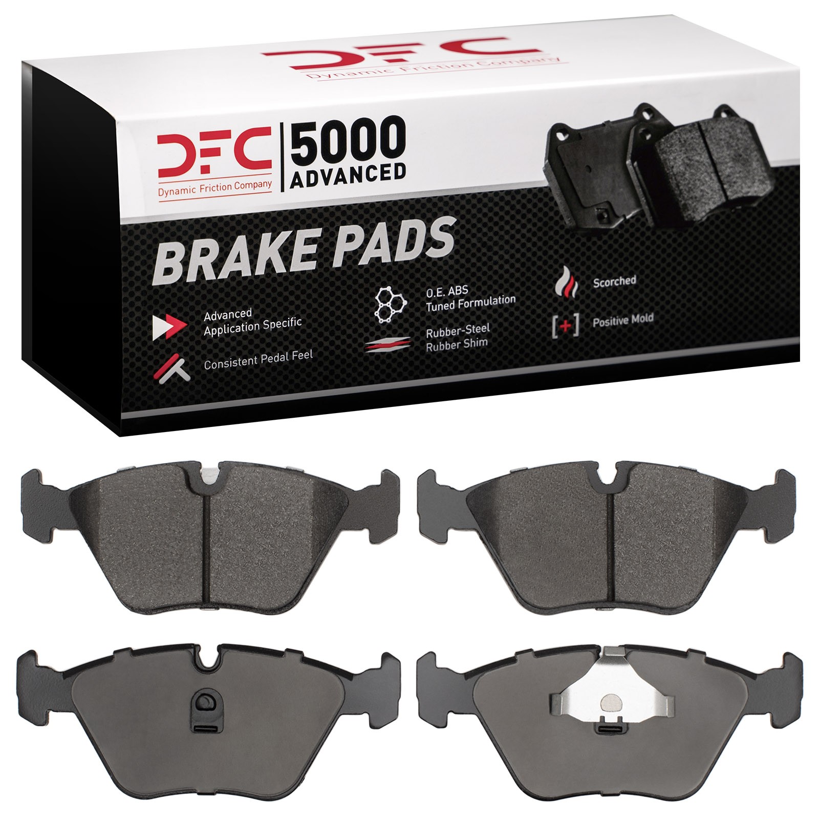 DYN 1552-0394-10 DFC 5000 Advanced Brake Pads - Low Metallic - Image 2