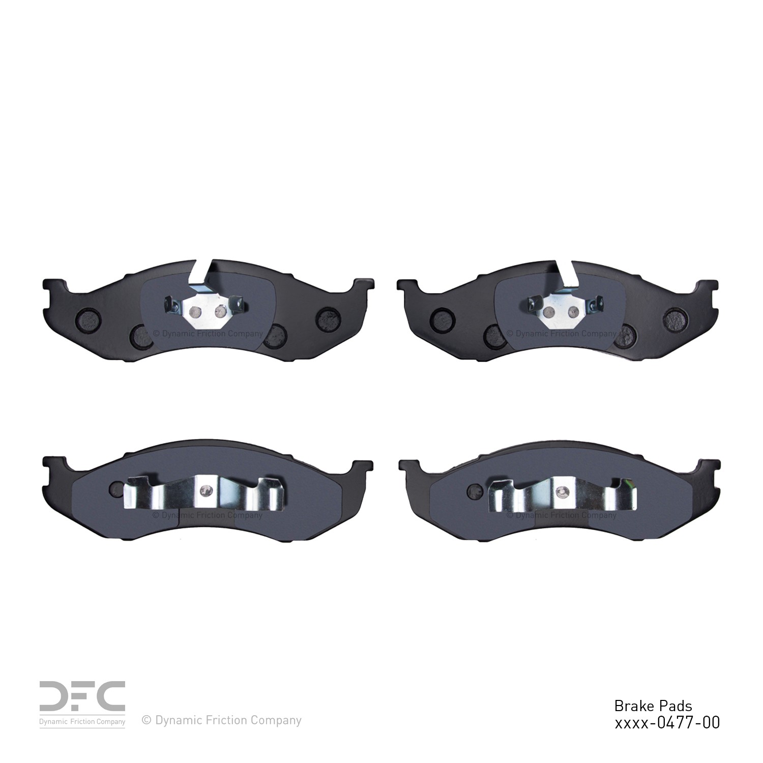 DYN-1552-0477-00 DFC 5000 Advanced Brake Pads - Ceramic
