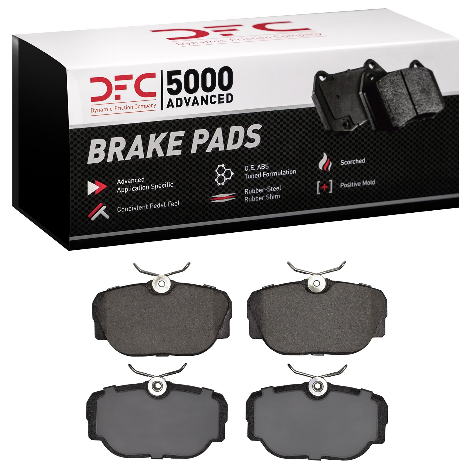 DYN-1552-0493-00 DFC 5000 Advanced Brake Pads - Low Metallic - Image 2