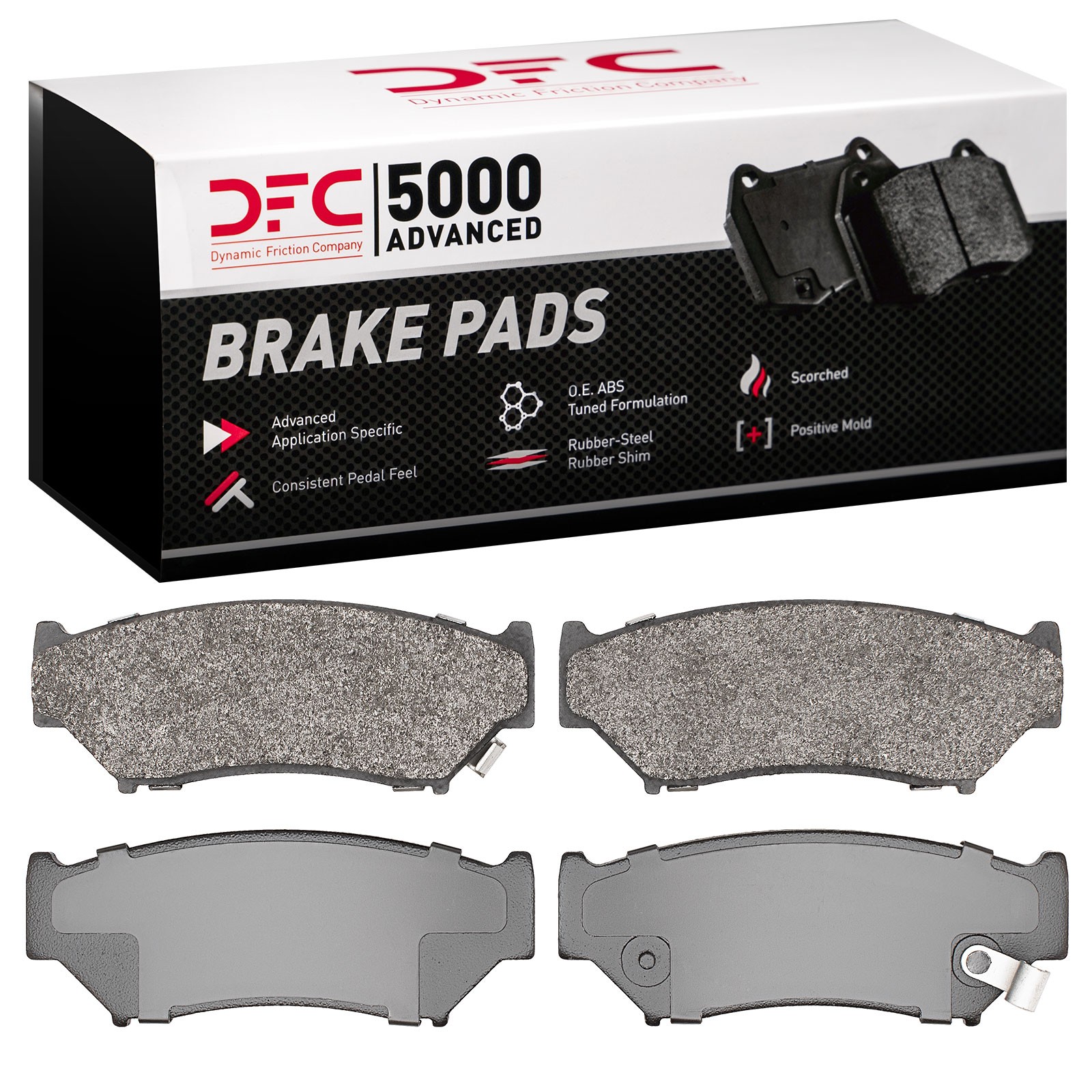 DYN 1552-0556-00 DFC 5000 Advanced Brake Pads - Semi Metallic - Image 2