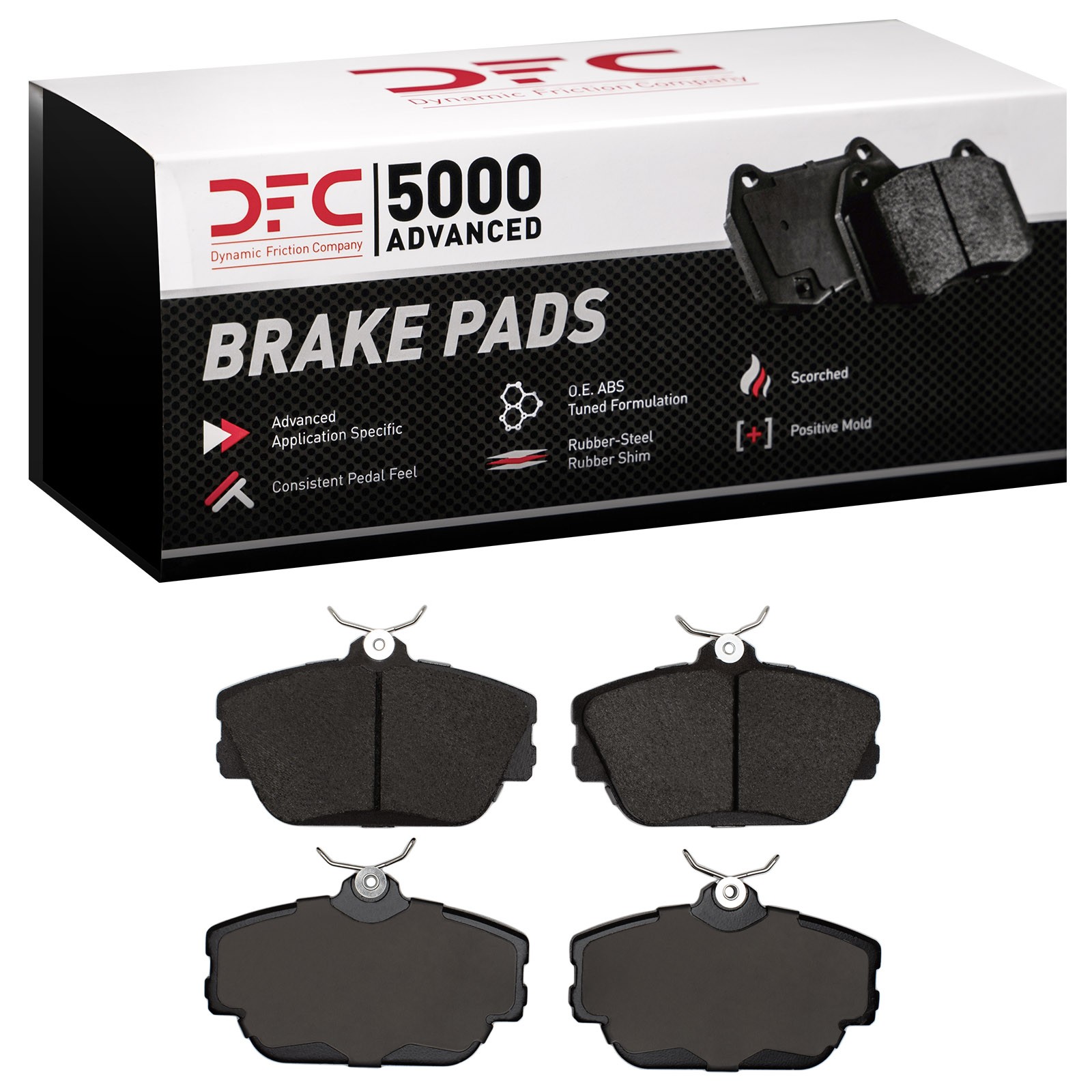 DYN 1552-0598-00 DFC 5000 Advanced Brake Pads - Ceramic - Image 2