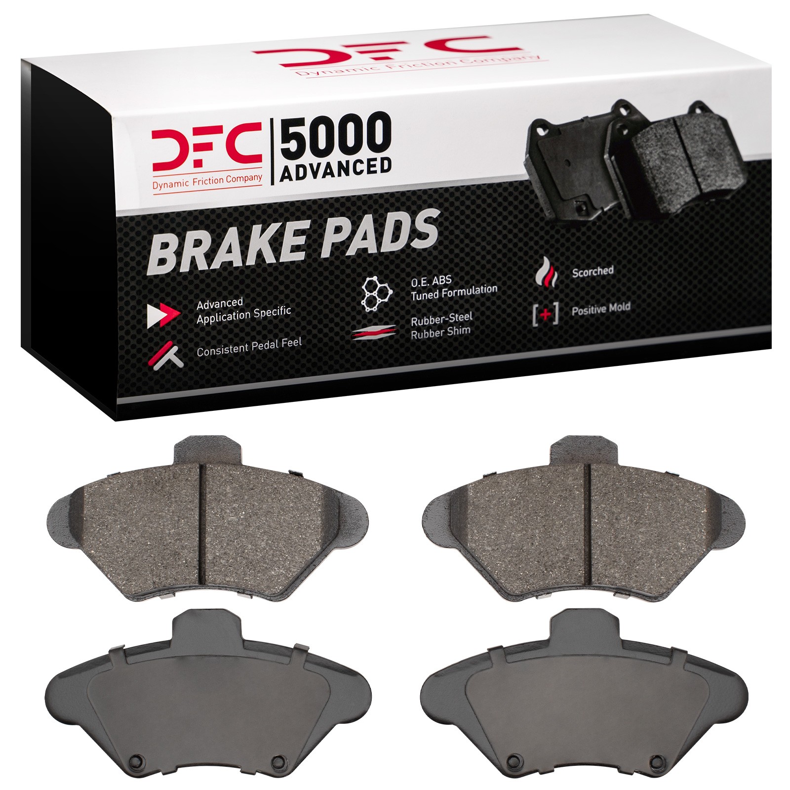 DYN 1552-0600-00 DFC 5000 Advanced Brake Pads - Semi Metallic - Image 3
