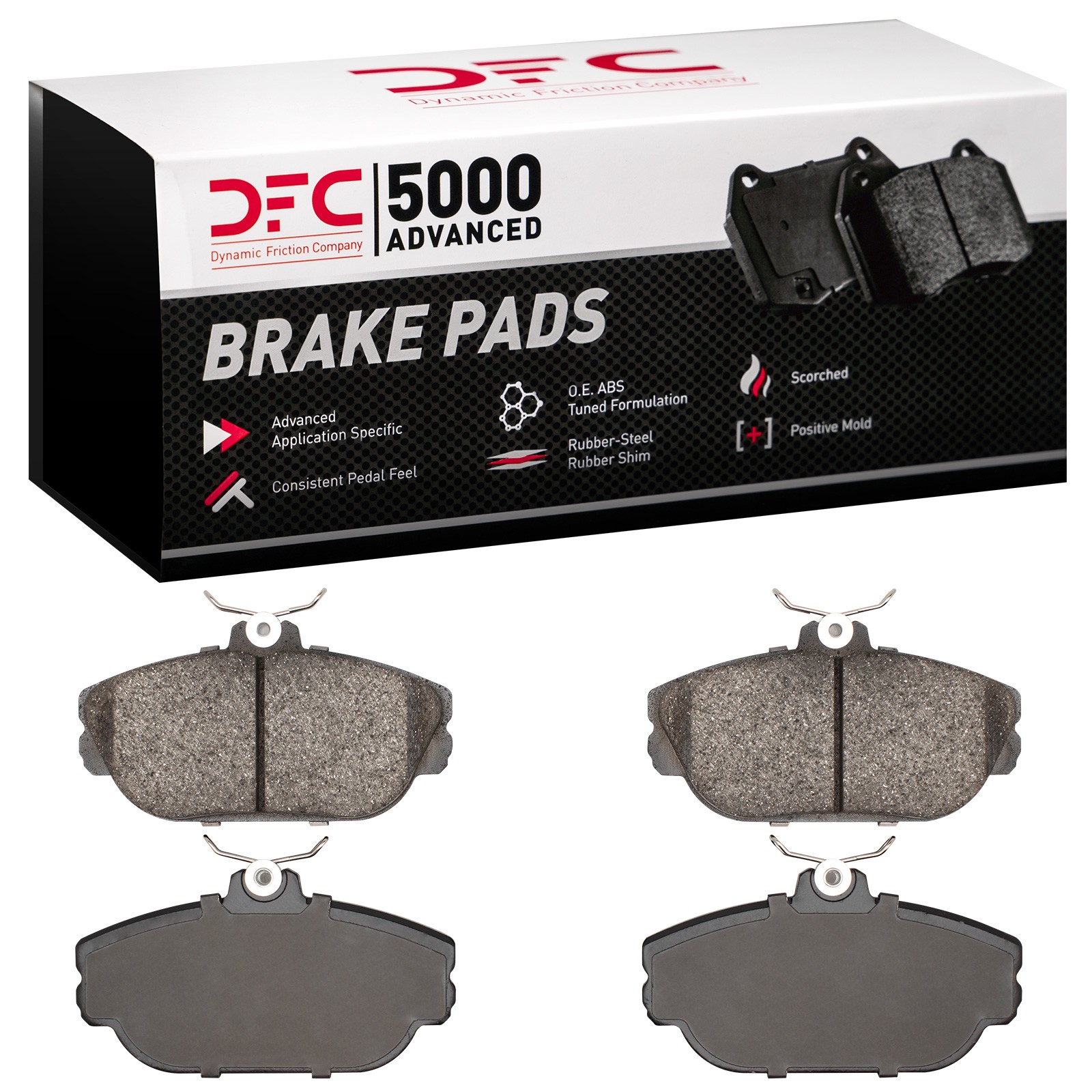 DYN 1552-0601-00 DFC 5000 Advanced Brake Pads - Ceramic - Image 2