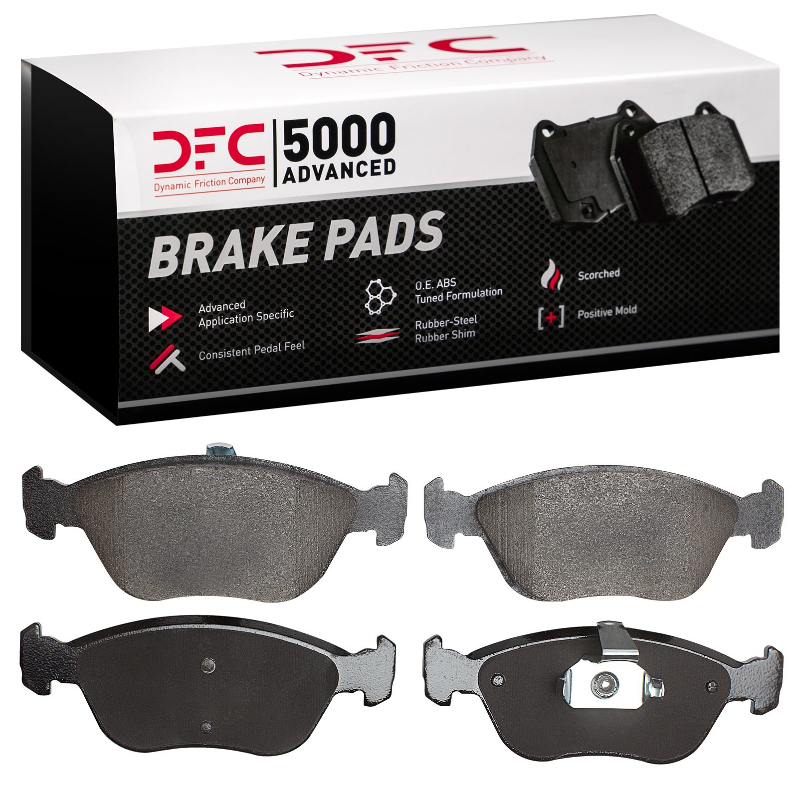 DYN 1552-0618-00 DFC 5000 Advanced Brake Pads - Low Metallic - Image 3