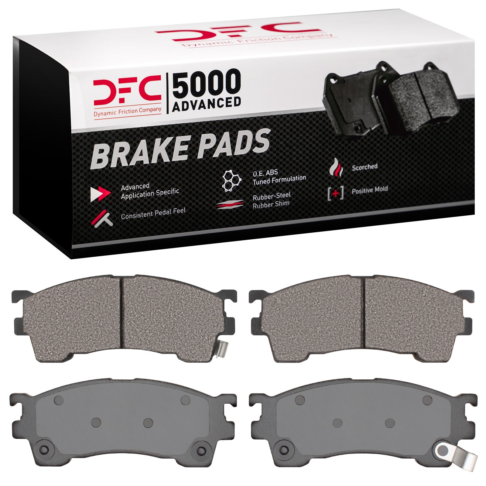 DYN 1552-0637-00 DFC 5000 Advanced Brake Pads - Semi Metallic - Image 2