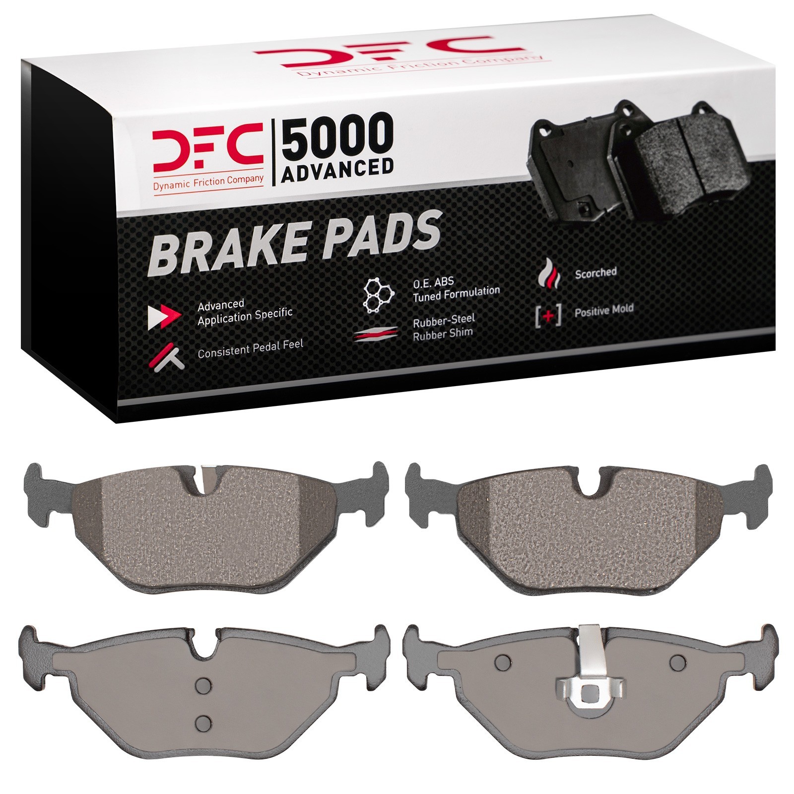 DYN-1552-0692-00 DFC 5000 Advanced Brake Pads - Low Metallic - Image 2