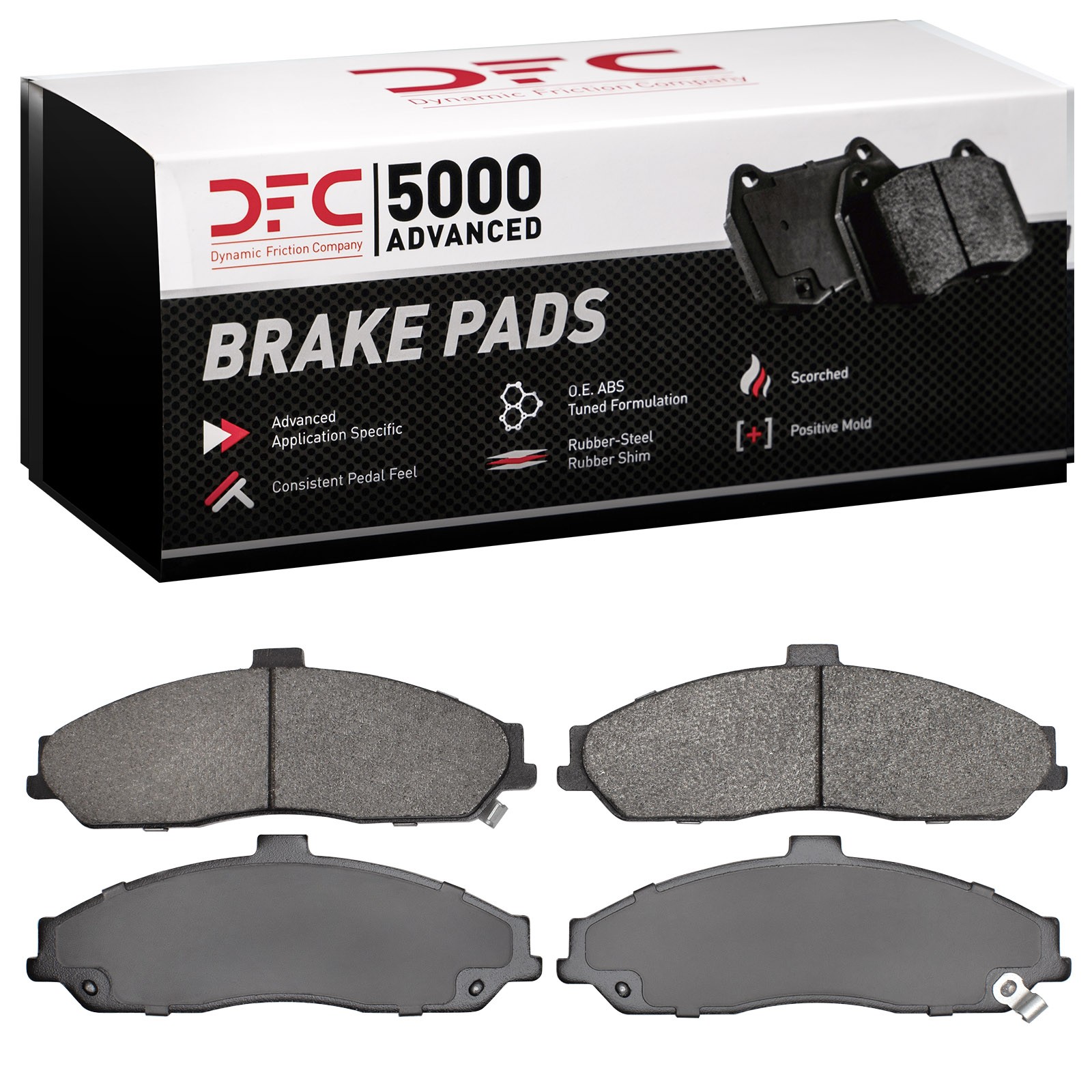 DYN 1552-0731-00 DFC 5000 Advanced Brake Pads - Semi Metallic - Image 2
