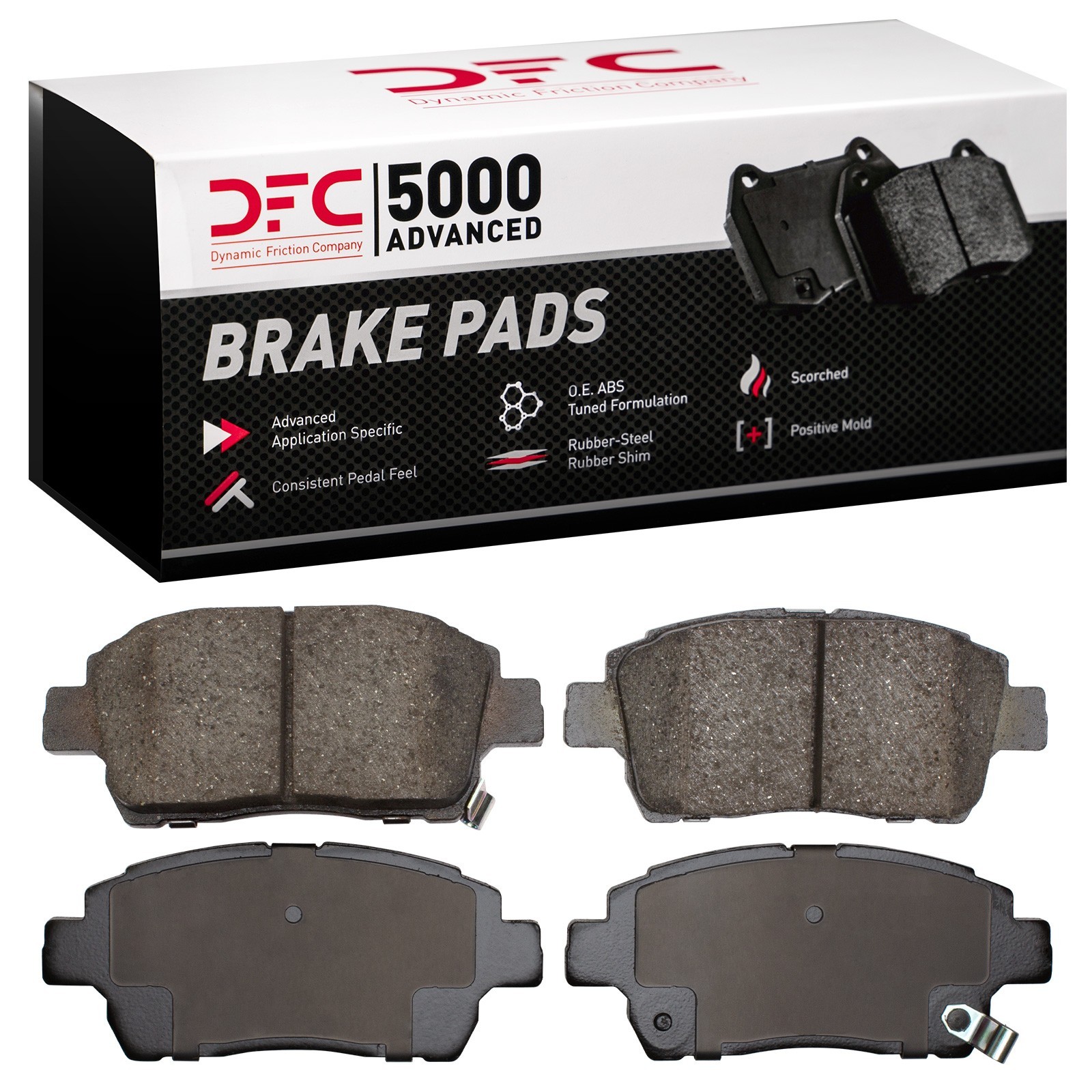 DYN-1552-0822-00 DFC 5000 Advanced Brake Pads - Ceramic - Image 2