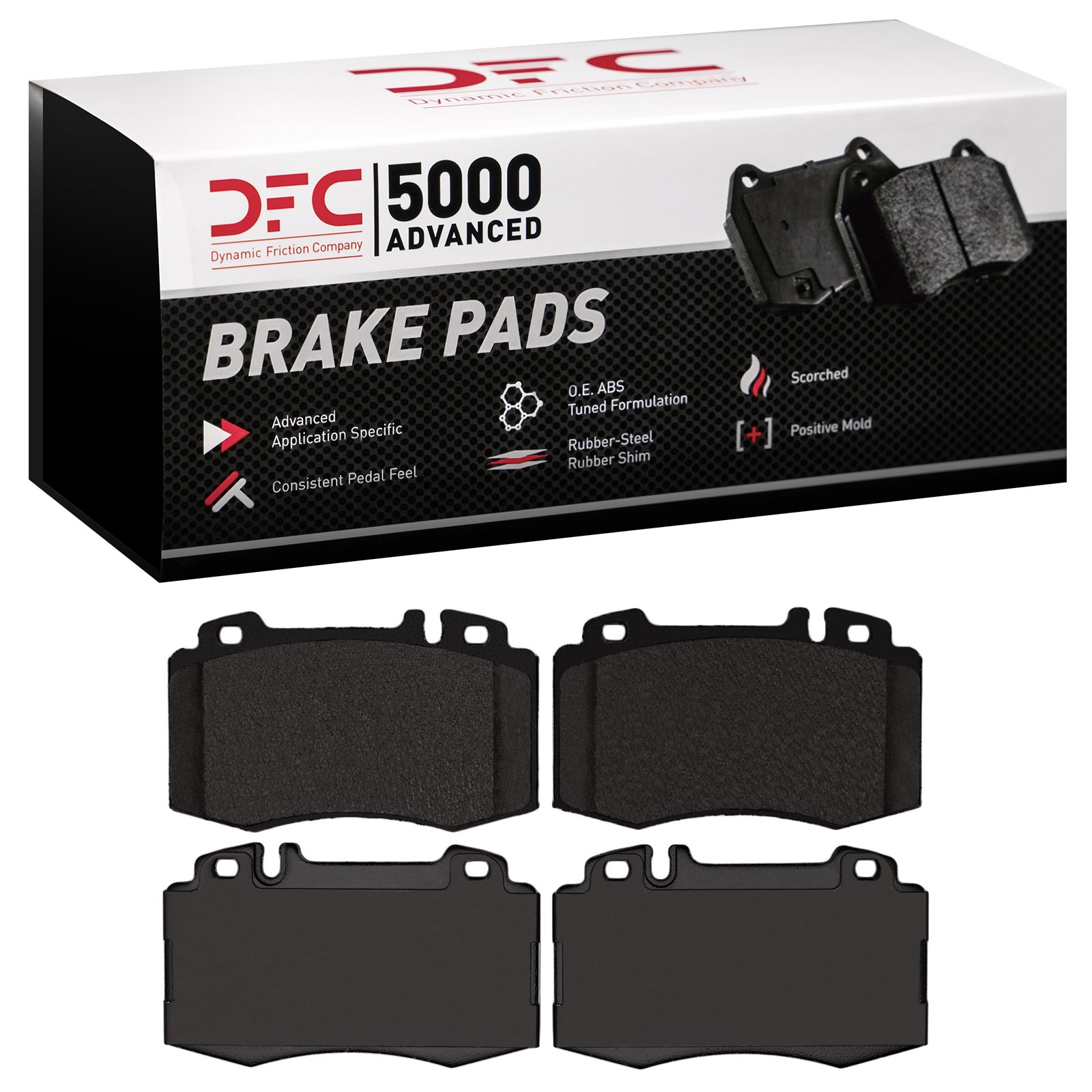DYN 1552-0847-00 DFC 5000 Advanced Brake Pads - Ceramic - Image 2
