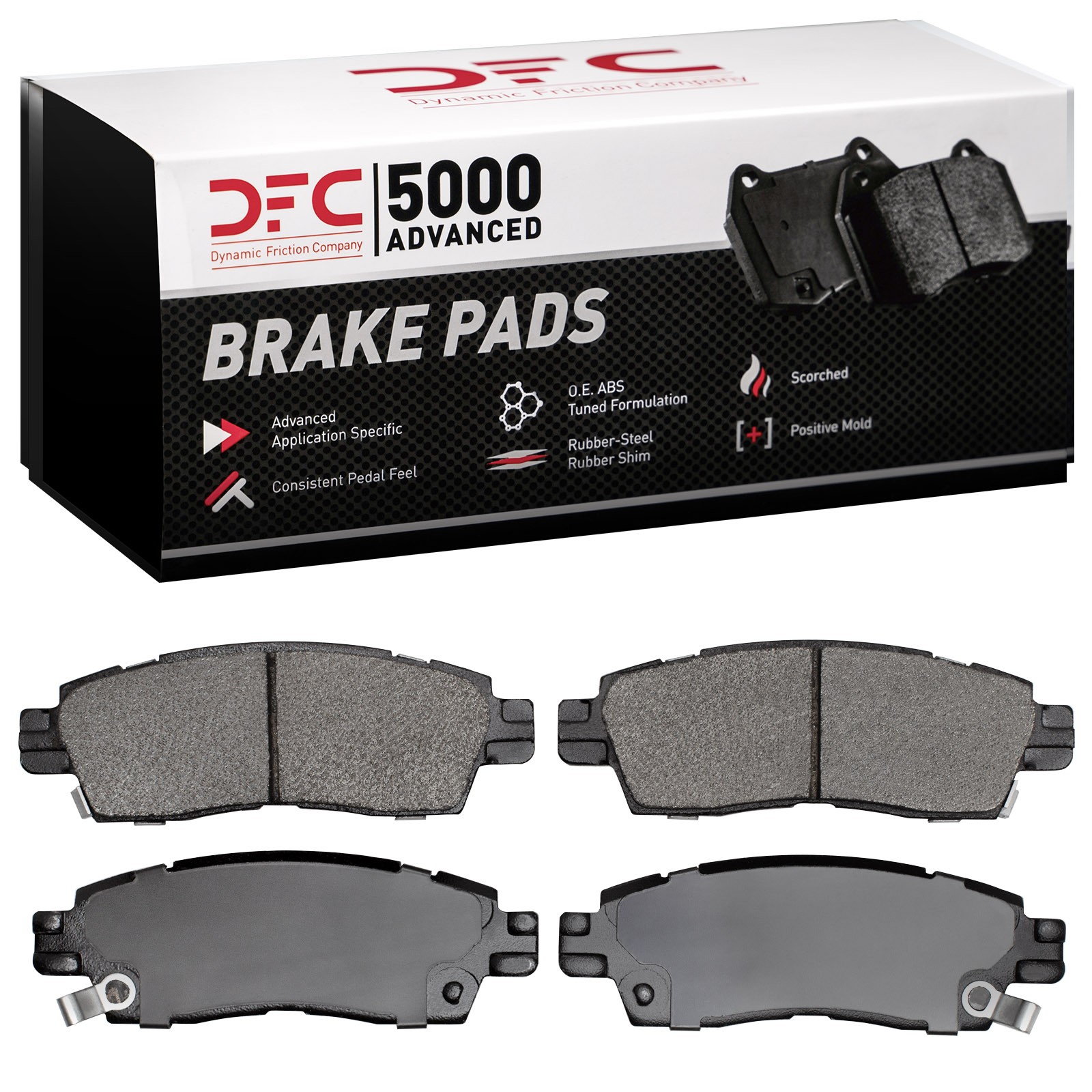 DYN 1552-0883-00 DFC 5000 Advanced Brake Pads - Semi Metallic - Image 2