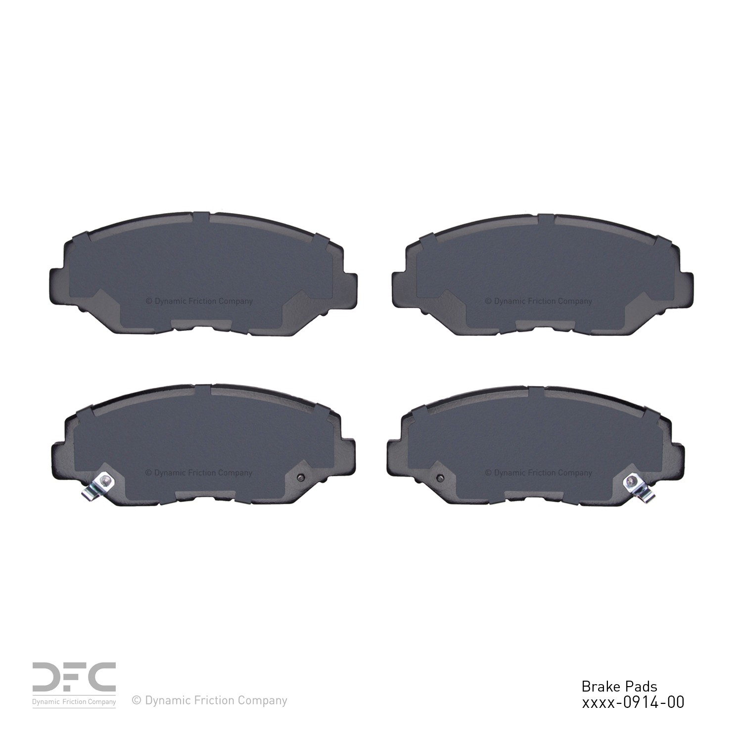 DYN-1552-0914-00 DFC 5000 Advanced Brake Pads - Ceramic