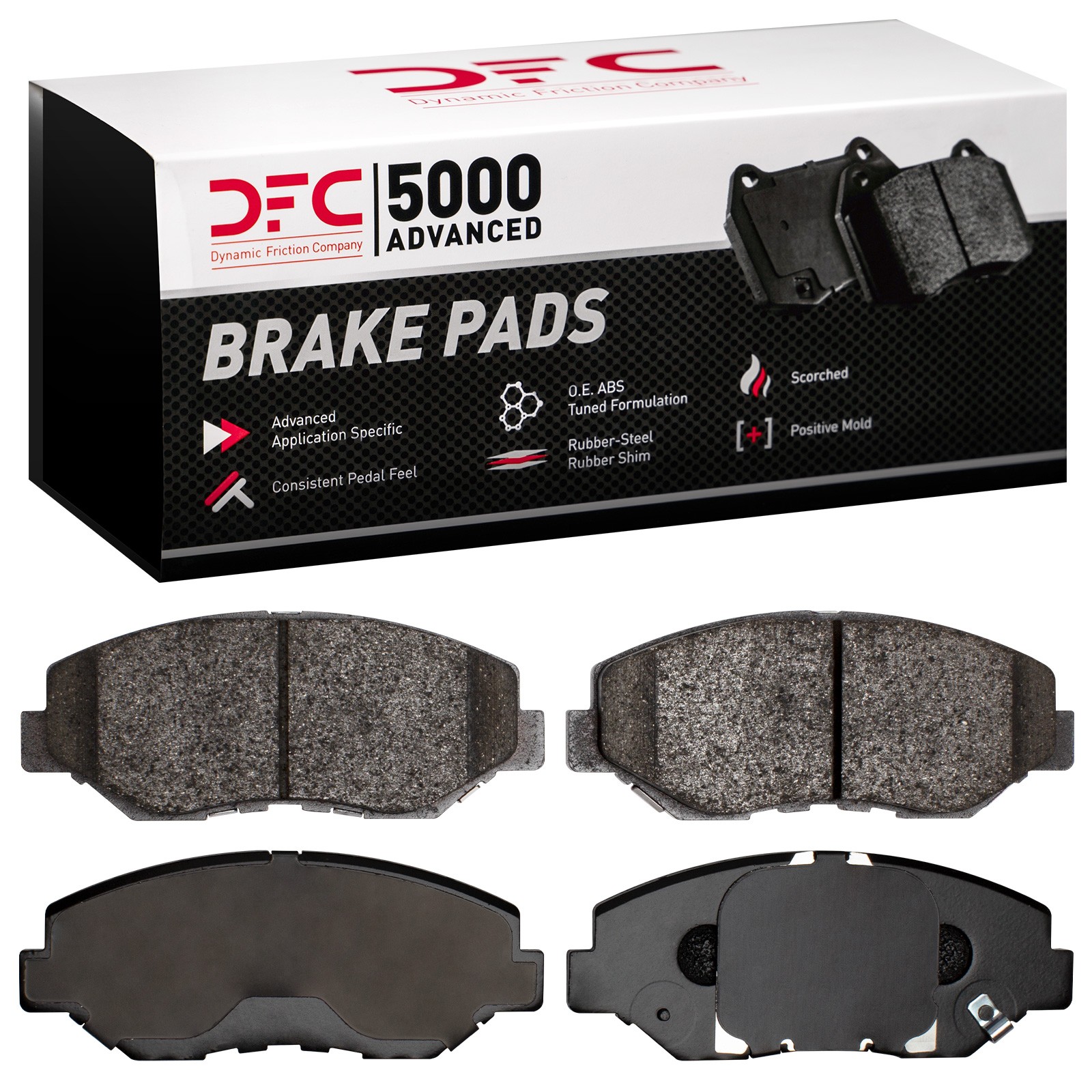DYN-1552-0914-00 DFC 5000 Advanced Brake Pads - Ceramic - Image 2