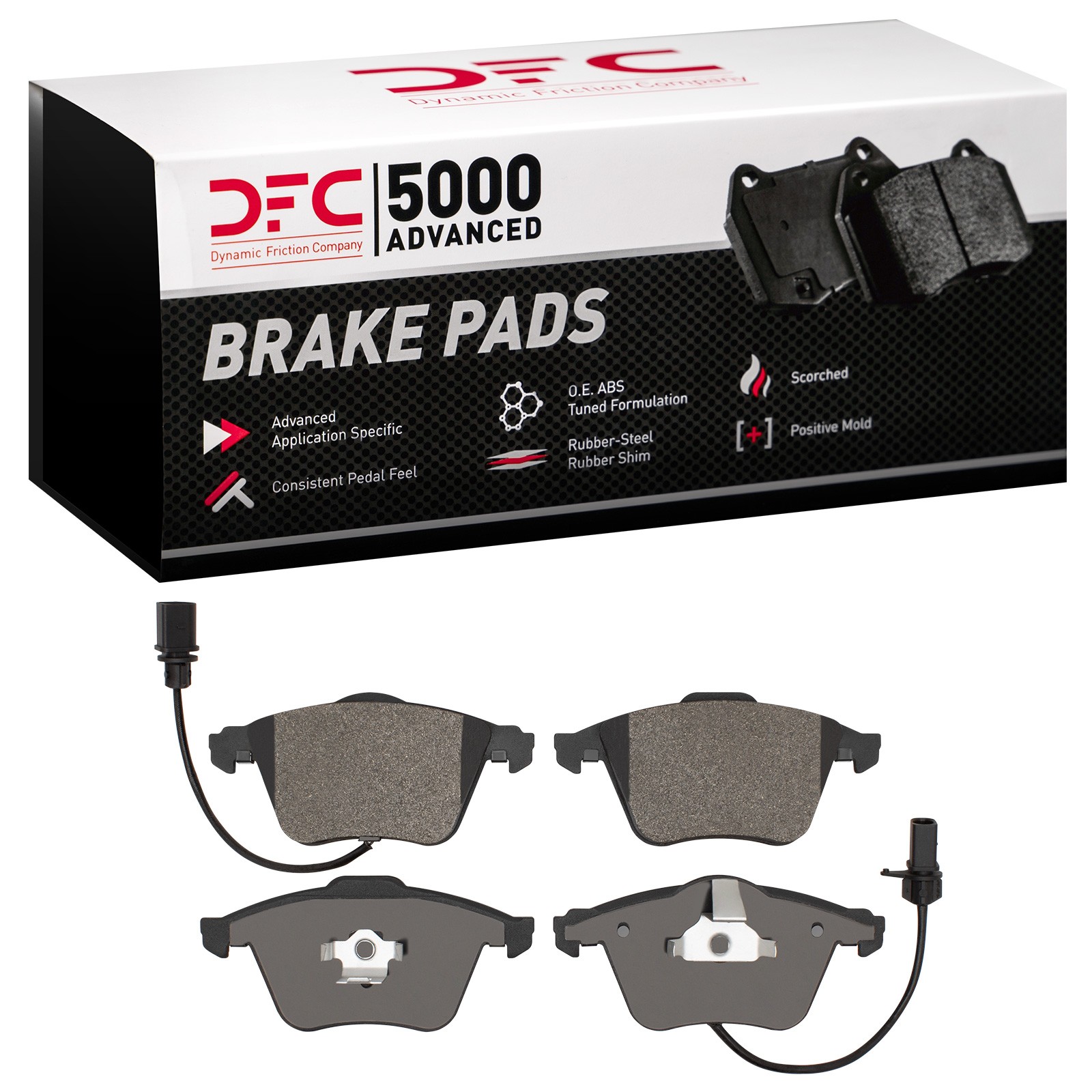 DYN 1552-0915-10 DFC 5000 Advanced Brake Pads - Low Metallic - Image 2