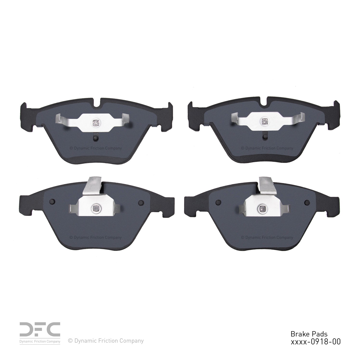 DYN 1552-0918-00 DFC 5000 Advanced Brake Pads - Low Metallic